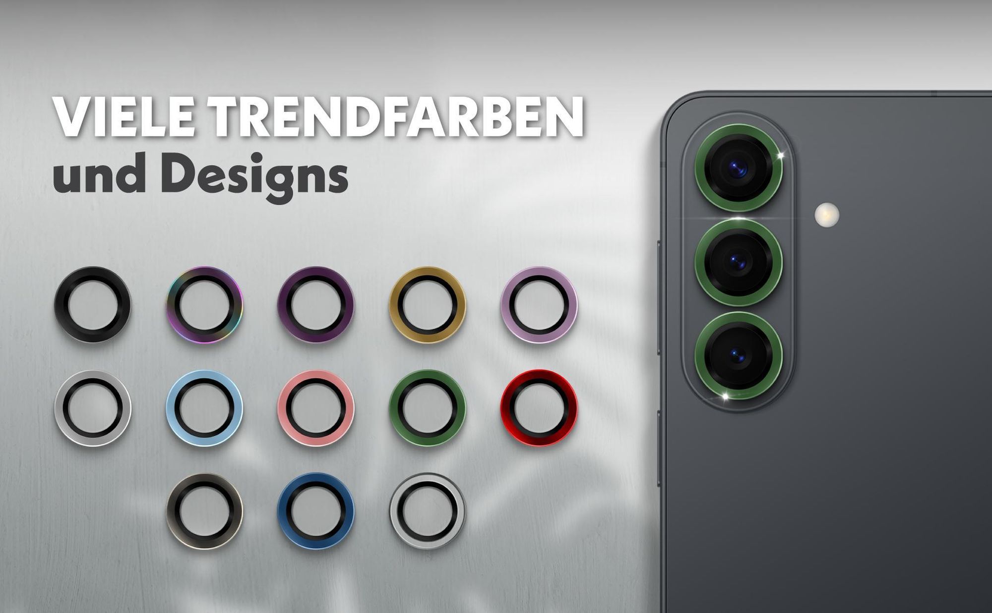 Kameraschutz aus 9H Glas für Samsung Galaxy S26 in passgenauem Design
