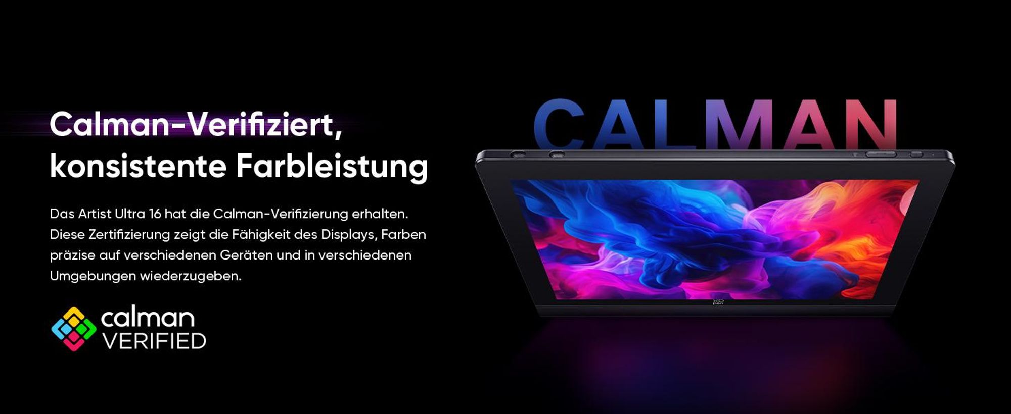 XPPen Artist Ultra 16, Kabelgebunden, 5080 lpi, 344,2 x 193,6 mm, USB, 1 cm, Stift