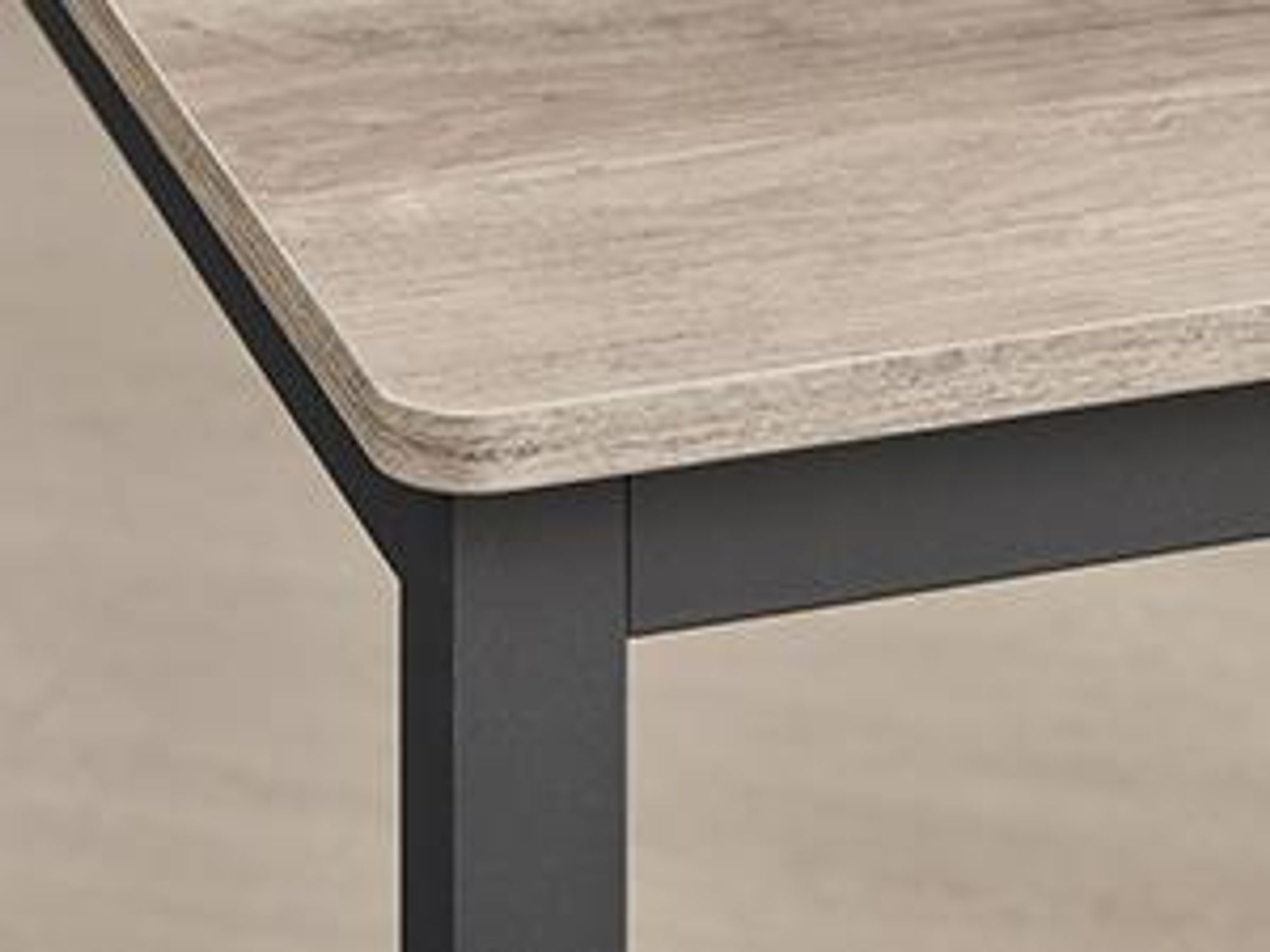 VASAGLE Esstisch, Küchentisch-Set mit 2 Bänken, 3er-Set, 110 x 70 x 75 cm, Greige meliert-Tintenschwarz