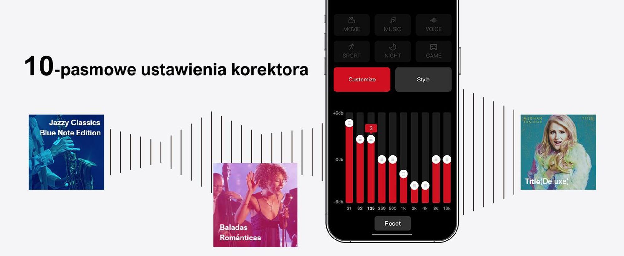 Wirtualny system dźwięku przestrzennego ULTIMEA 7.1 do telewizora, moc szczytowa 410 W, soundbar z regulowanym subwooferem i głośnikiem surround, sterowanie za pomocą aplikacji