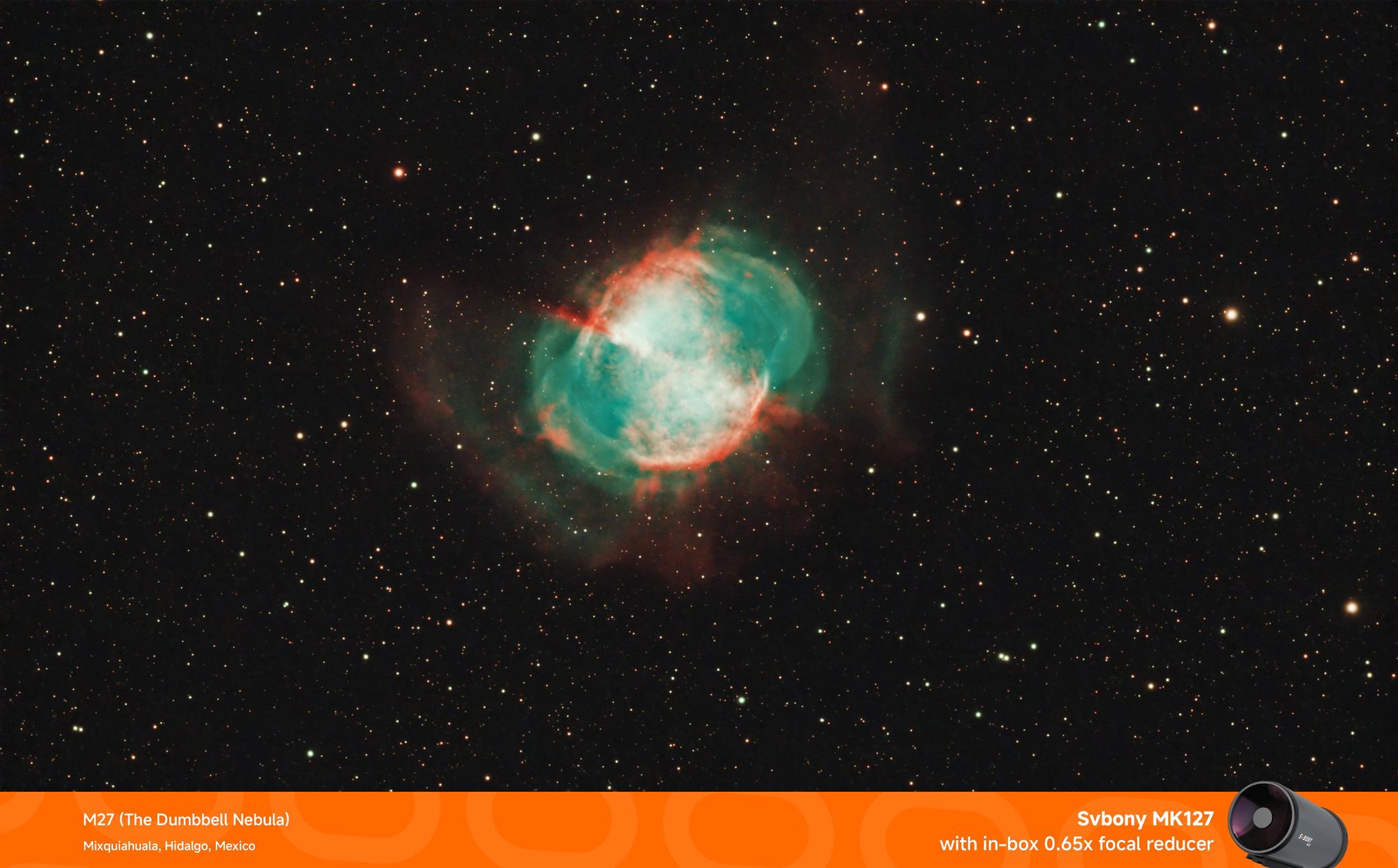 SVBONY MK127 Teleskop Maksutov Cassegrain, katadioptrisches Teleskop für Astronomie, 127mm f/11.8 Tragbares Design für Mond- und Planetenbeobachtungen