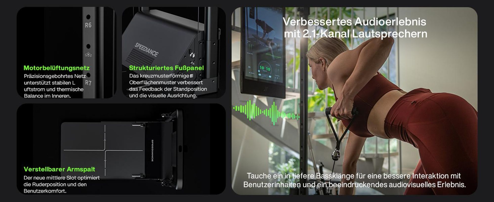 Speediance Home Gym, Smarte KI-gesteuerte Multi-Funktionale Smith-Maschine für Ganzkörper-Krafttraining, All-in-One Fitnessgerät