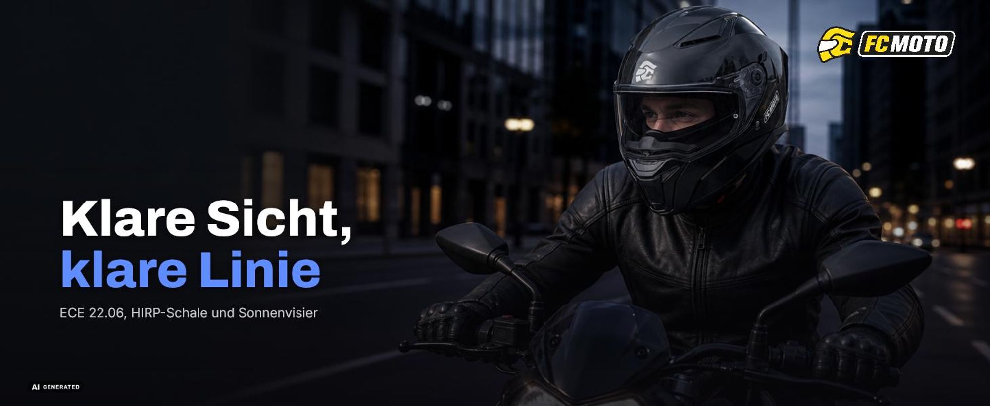 FC-Moto FF130SV Helm, blau matt, L