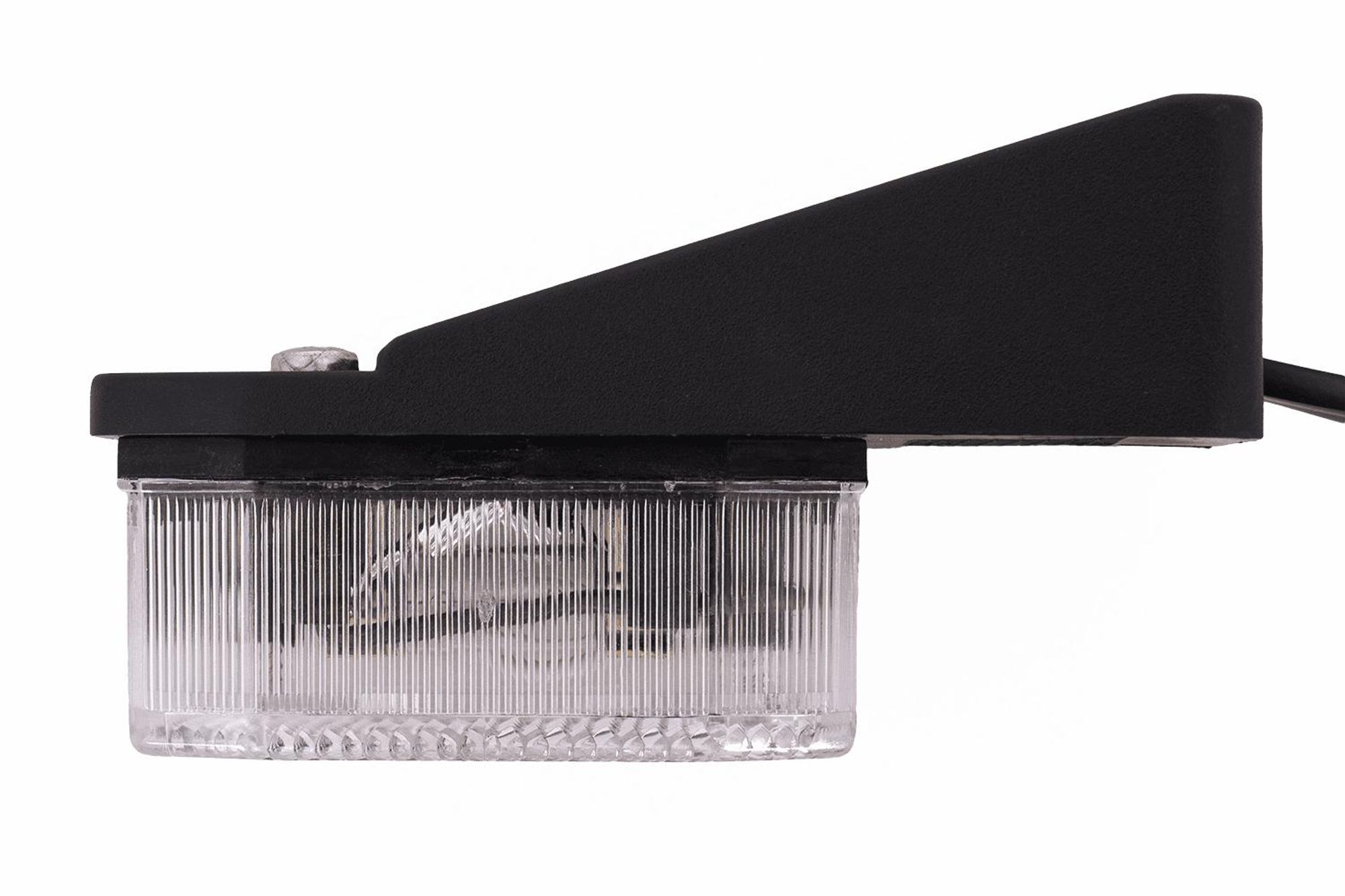 ASPÖCK Umrissleuchte FLEXIPOINT I mit Halter Winkel 100 mm 12 V auf 24 V umrüstbar 44 x 65 x 28 mm Reflektor E9 für Anhänger