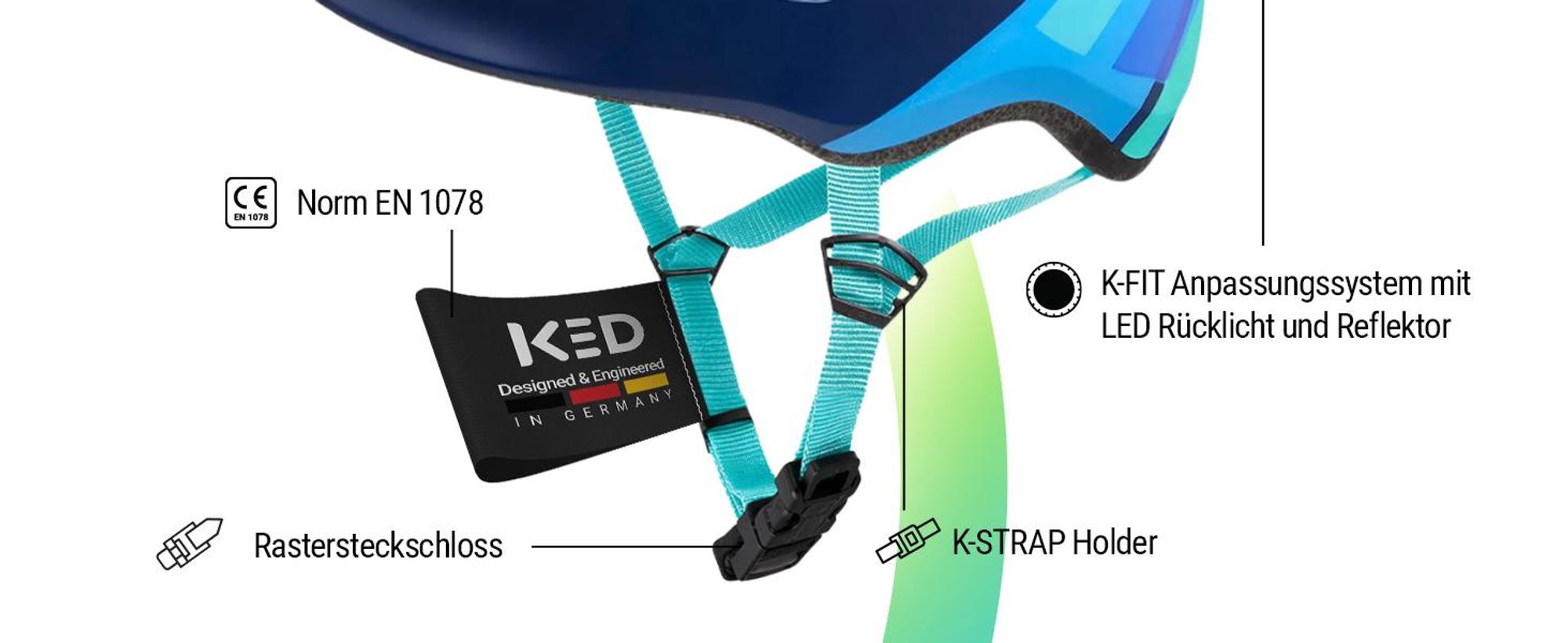 KED Pop II Lite Kinder Fahrradhelm Mit Ultraleichtem Design & Sicherem K-FIT System, Bequemer Kinderhelm Farbe: Pop II Lite Pink Matt Größe: 48-52 (S)