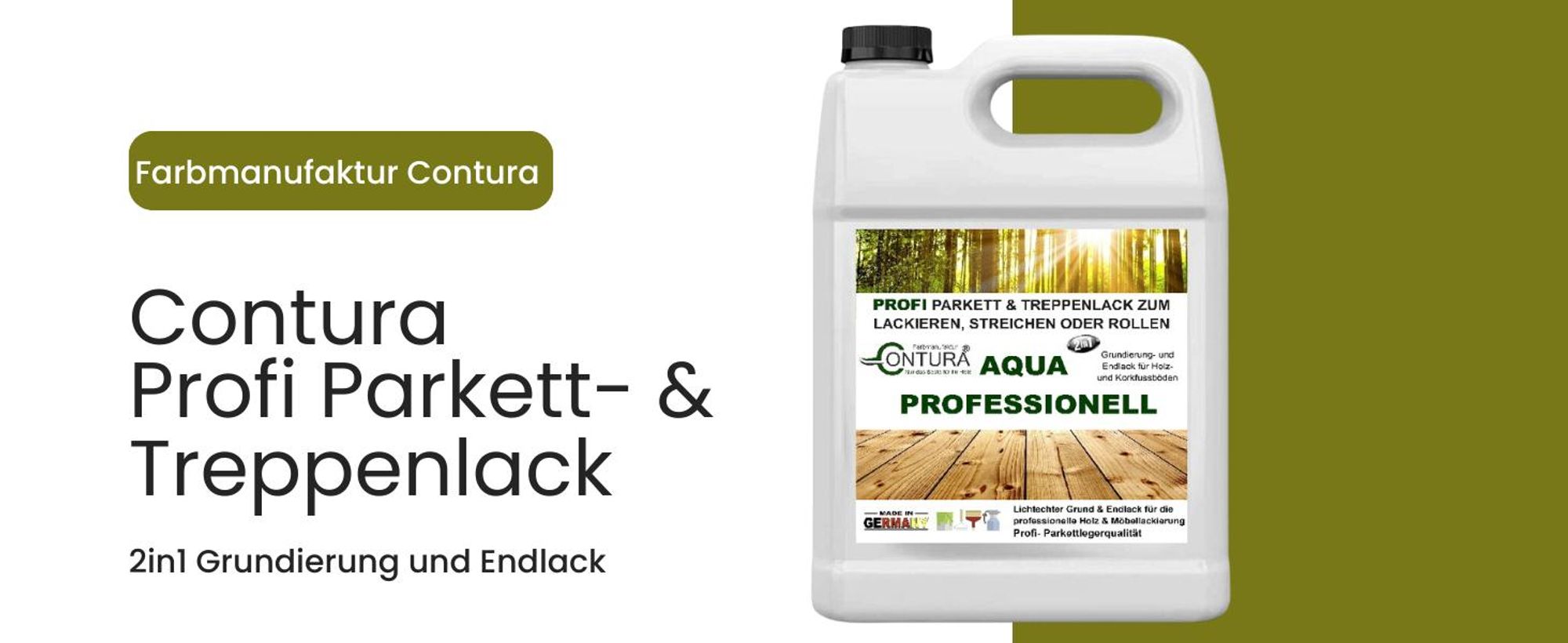Parkettlack Treppenlack PROFESSIONELL Lack MATT Fußbodenlack Dielenlack Holzlack - 5Liter