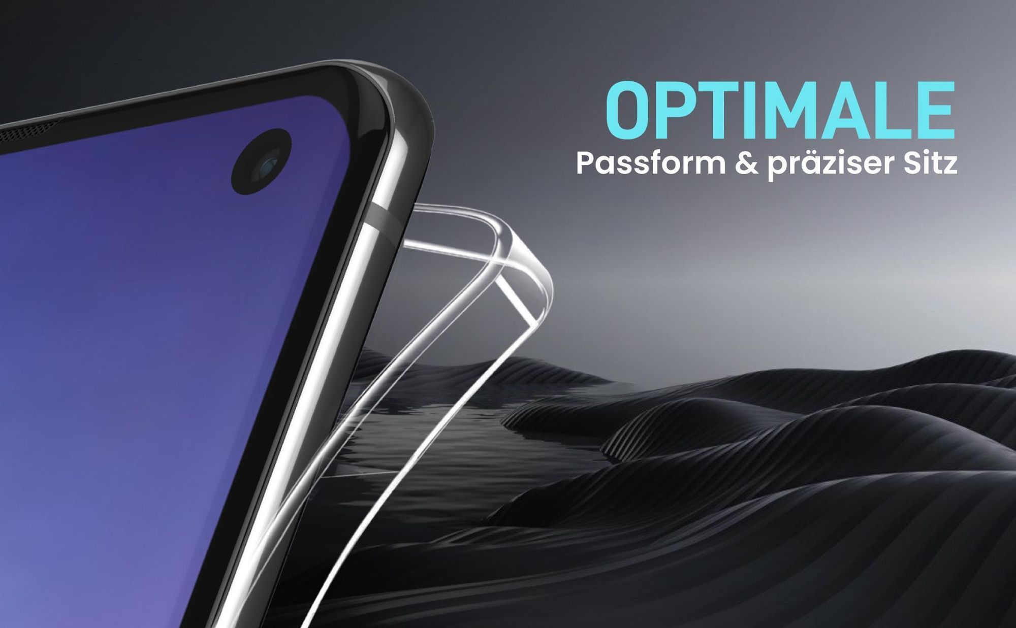 Leichte und elastische Schutzhülle für Samsung Galaxy S10 mit angenehmer Oberfläche