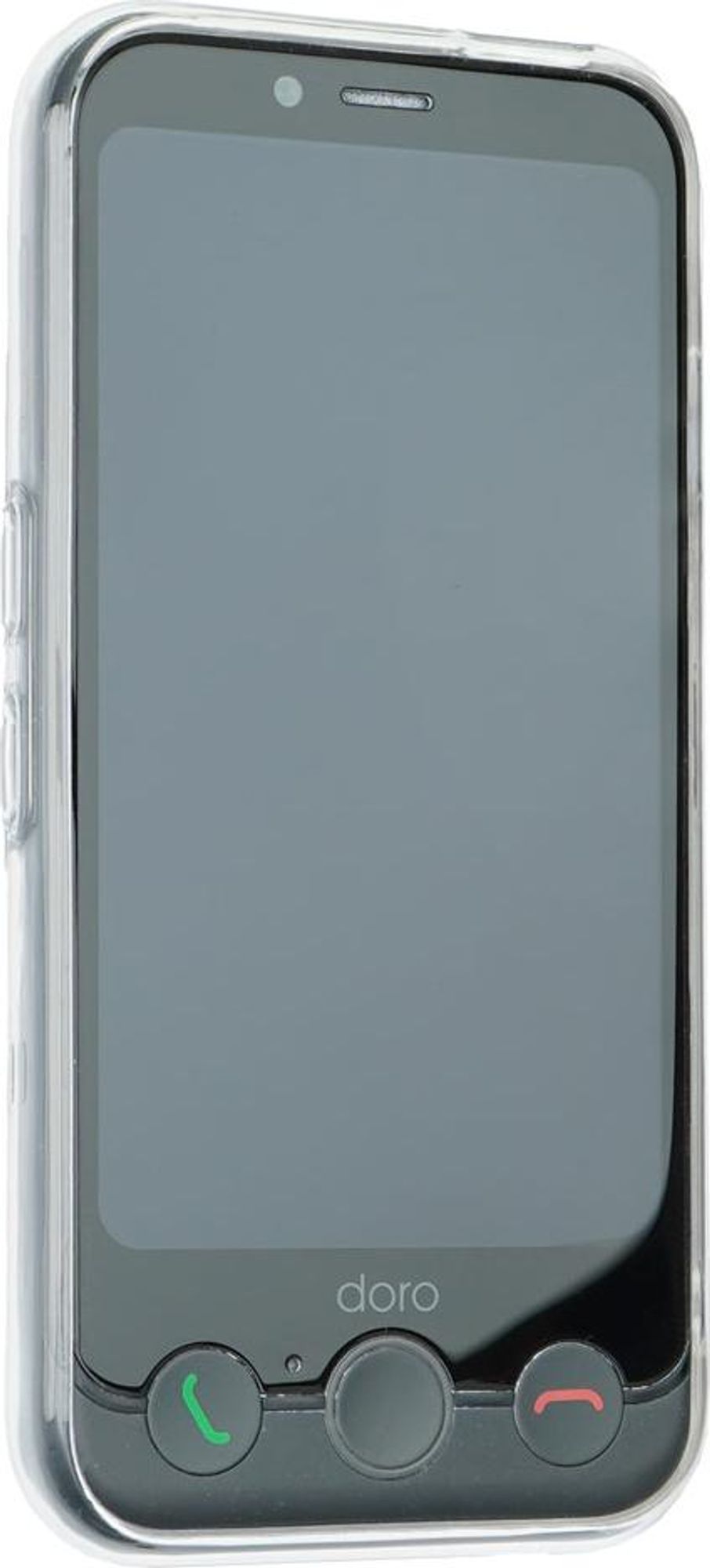 caseroxx Schutz-Hülle TPU-Hülle kompatibel mit Doro Aurora A10 / A11, Gummi Handy Tasche weiß-transparent Bild 4