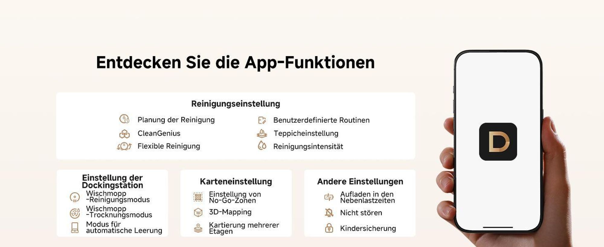 Dreame L10s Ultra Gen3 Staubsauger Roboter mit Wischfunktion&Selbstreinigender Mopp,25KPa Saugleistung,Haustiermodus,All inOne Dock,Teppichreinigung