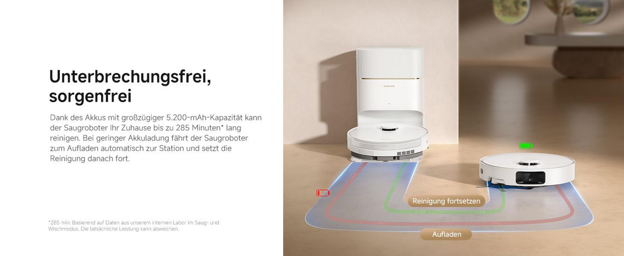 Dreame D20ProPlus Staubsauger Roboter mit Wischfunktion&Hebemopp,13KPa Saugkraft,LDS-Navigation,DuoRoller Bürste,Eckenrein,Selbstentl,All-in-One Dock