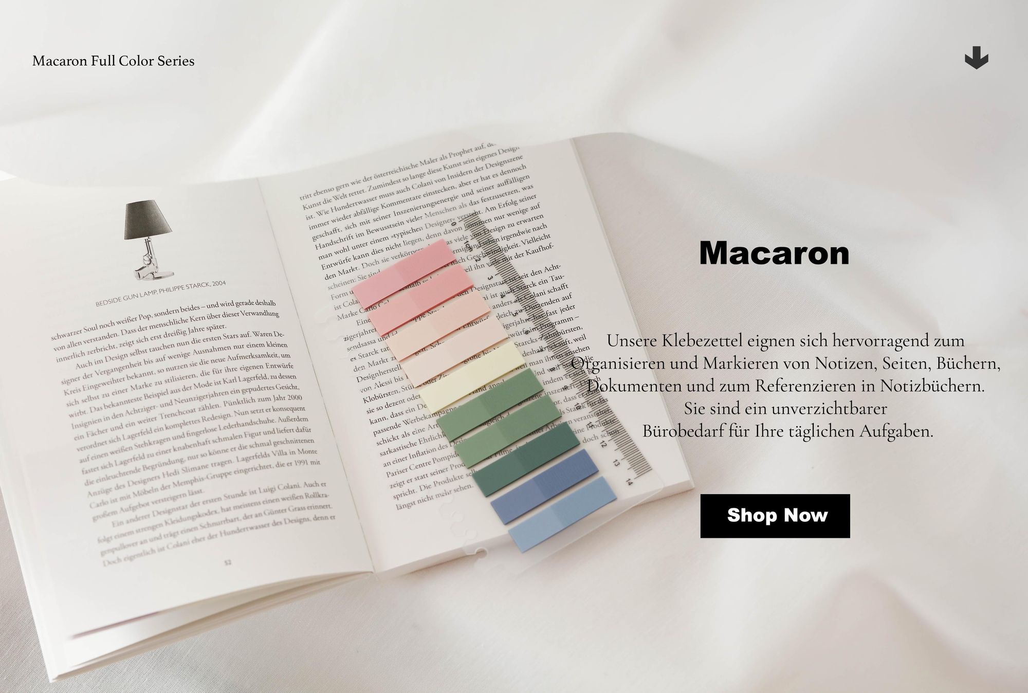 Macaron | Haftstreifen | Morandi Sticky Notes | Klebemarkierungen | Textstreifen | Haftnotizen | Sticky Tabs | Office Study School Planner