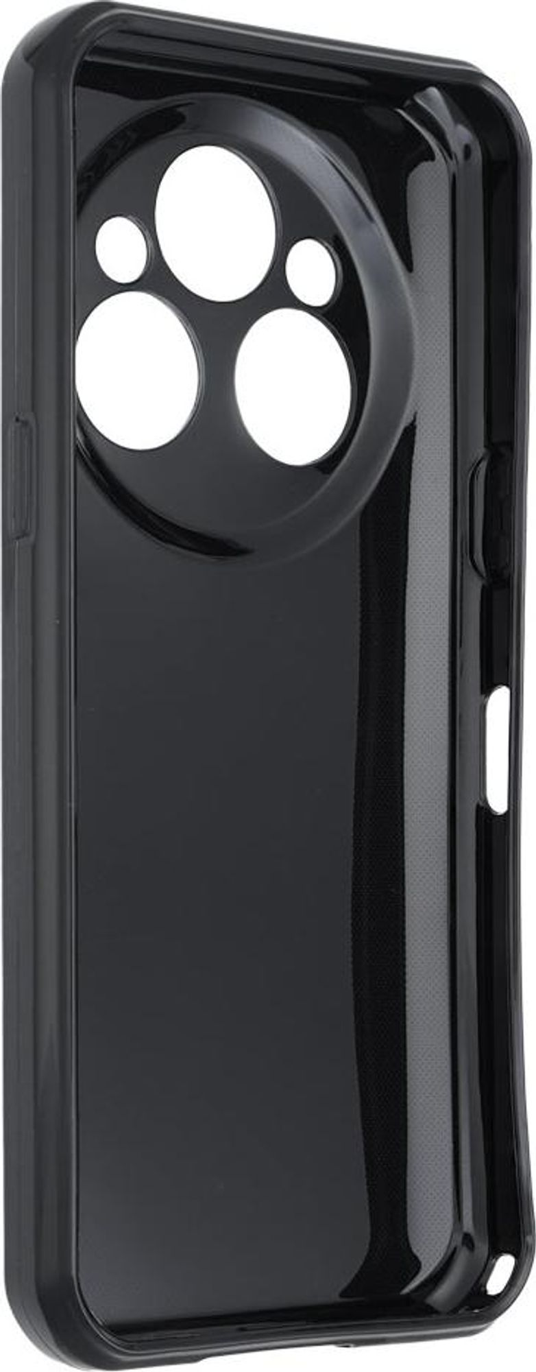 caseroxx Schutz-Hülle TPU-Hülle kompatibel mit Oukitel WP35 / WP35 Pro, Gummi Handy Tasche schwarz  Bild 2