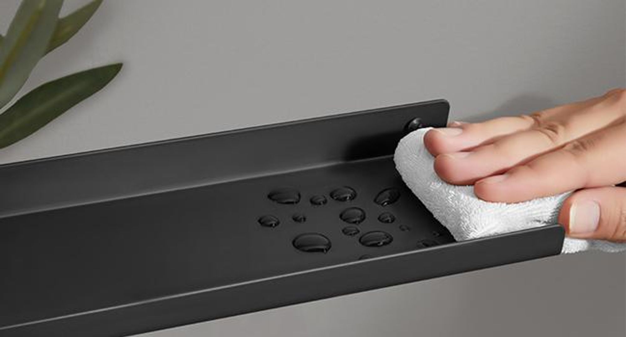 SONGMICS Wandregale aus Metall, 3er Set, Schweberegale, Industrie-Design