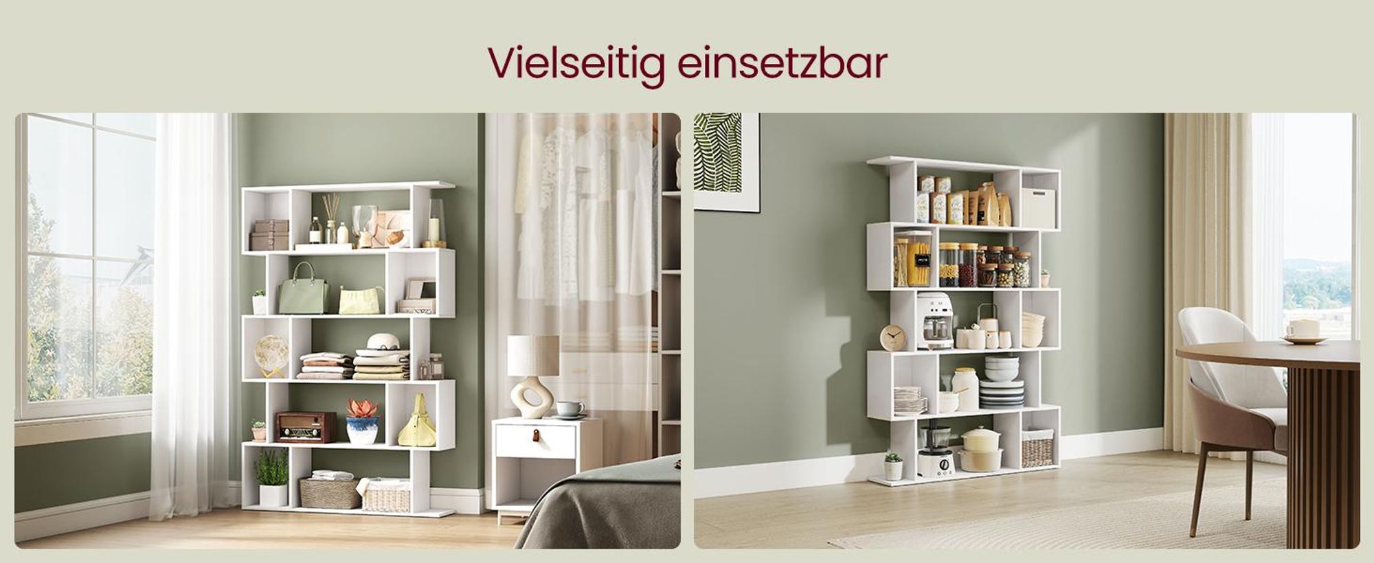 VASAGLE Bücherregal mit 5 Ebenen, Standregal, 24 x 90 x 159 cm, Aufbewahrungsregal