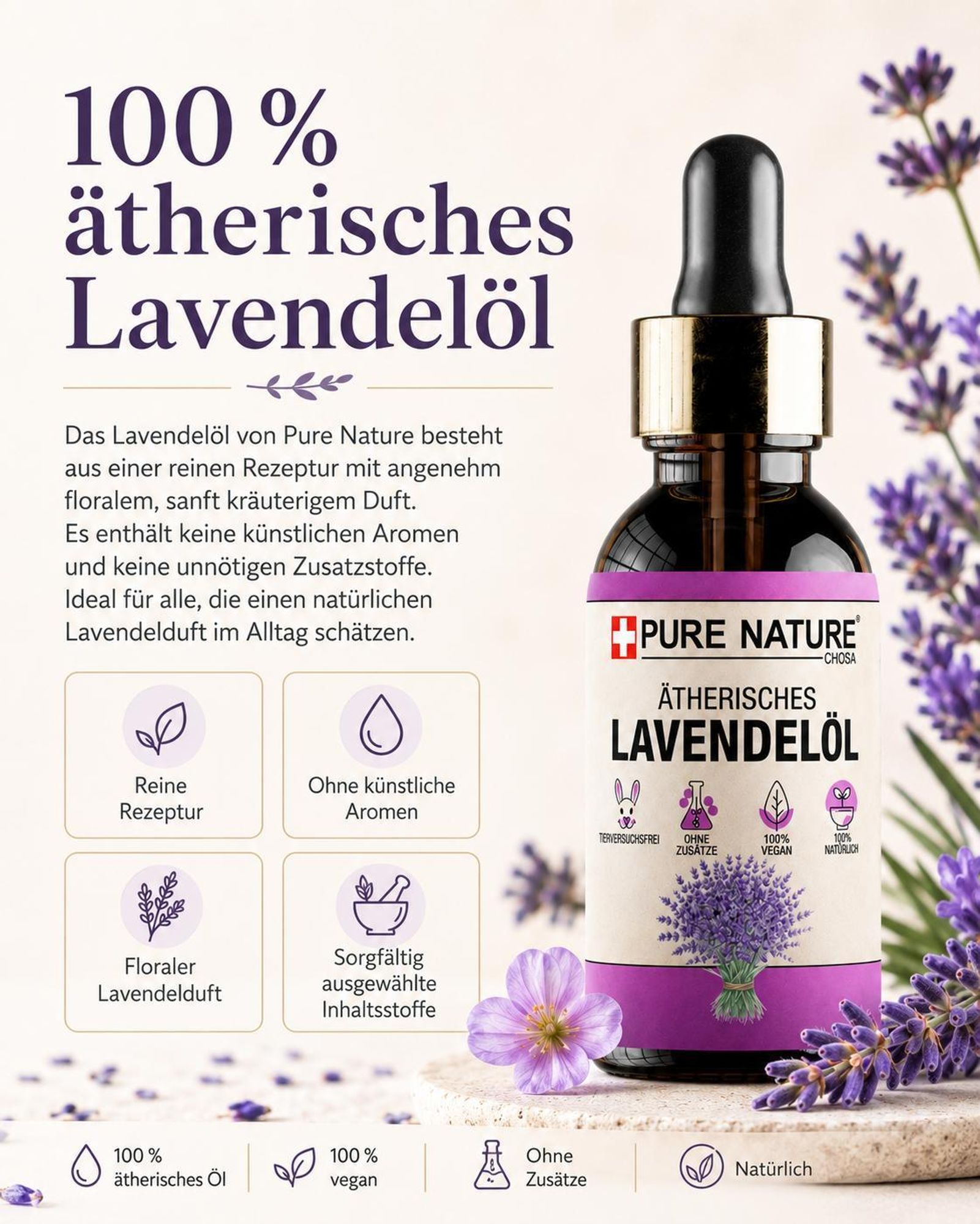 100% Lavendelöl
