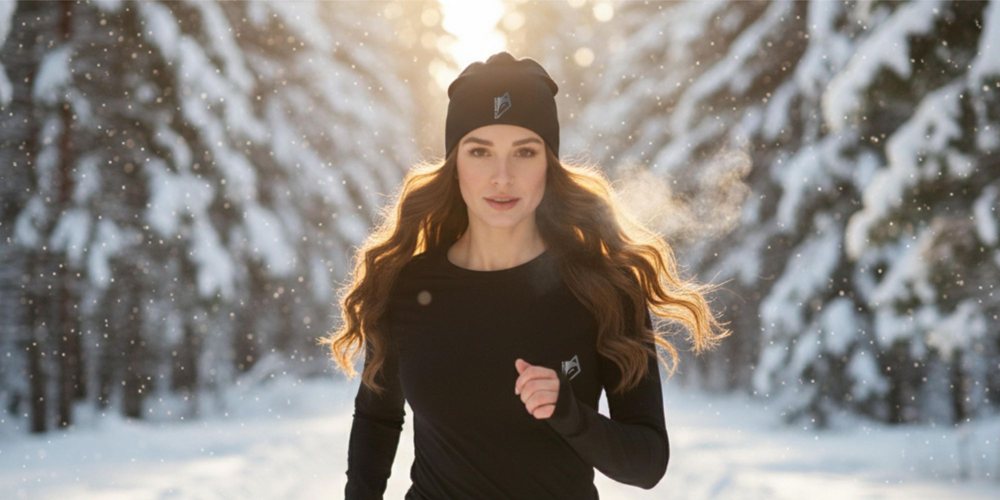 Thermoaktive Wintermütze Reflektierend Für Das Laufen Herren Damen Schwarz S/M Evi Sport Origin8 Premium Mütze 220G/M² Uni Atmungsaktiv Unter Helm