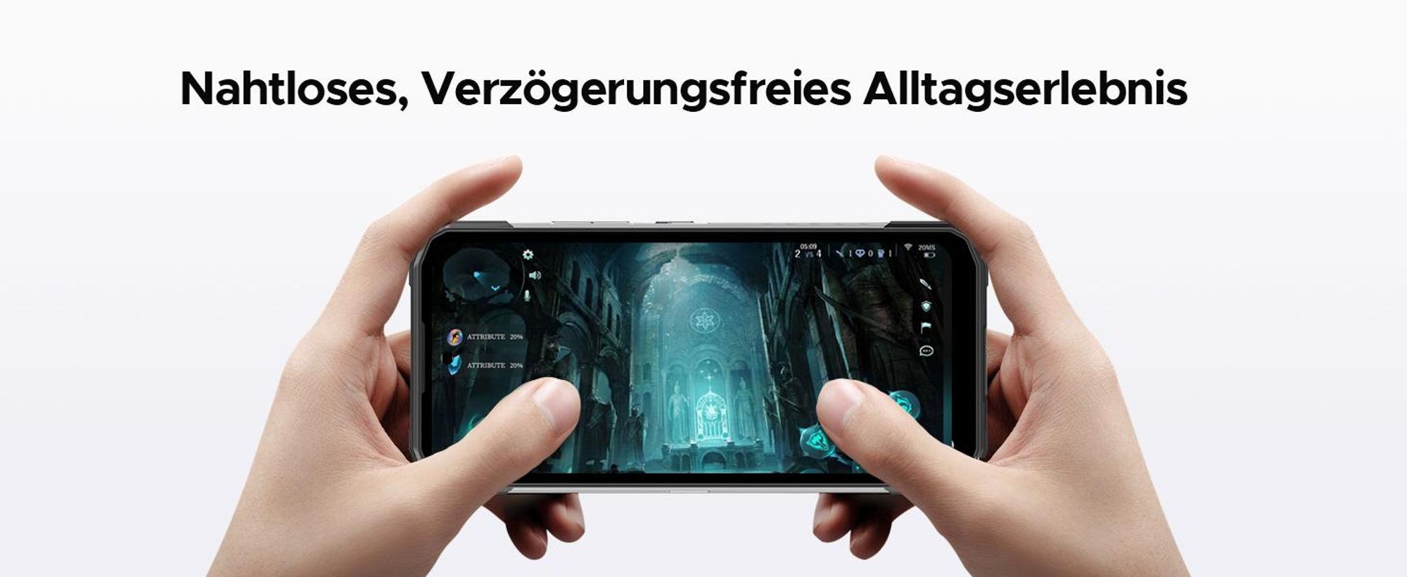 DOOGEE Blade10 Power Outdoor Smartphone Handy, 4G, Android 16, IP68/IP69K, 6,6" 90Hz, 10300mAh, 48+128GB, 50MP, NFC, Fingerabdruck, ohne Vertrag