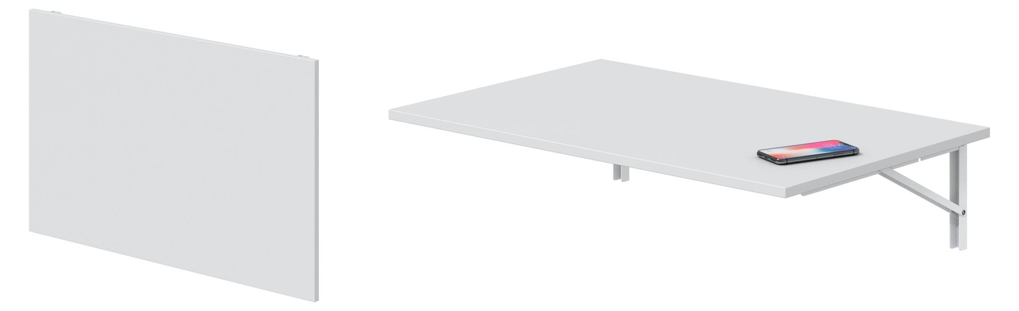 freiraum Wandklapptisch – Klapptisch mit platzsparender Wandmontage