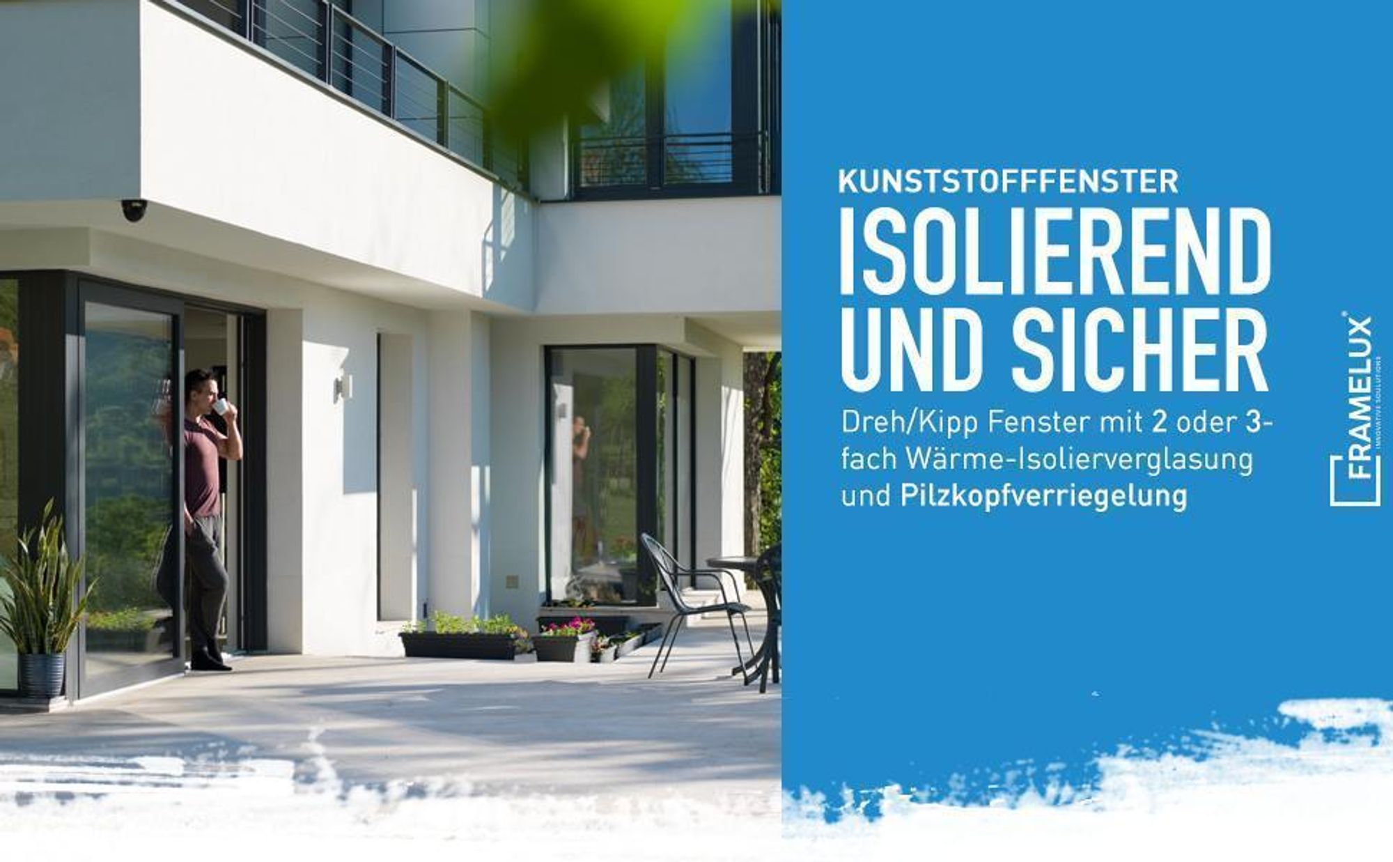 Kellerfenster Kunststoff Fenster 2-fach BxH: 60x50 cm - DIN links, Dreh-Kipp
