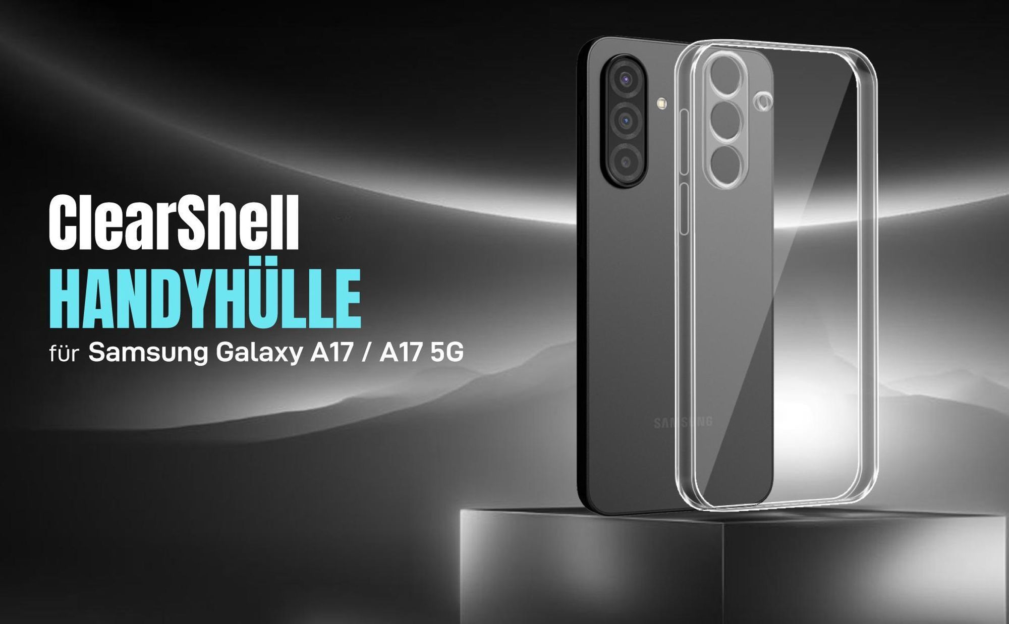 Transparente TPU Handyhülle mit optimiertem Schutz für Samsung Galaxy A17
