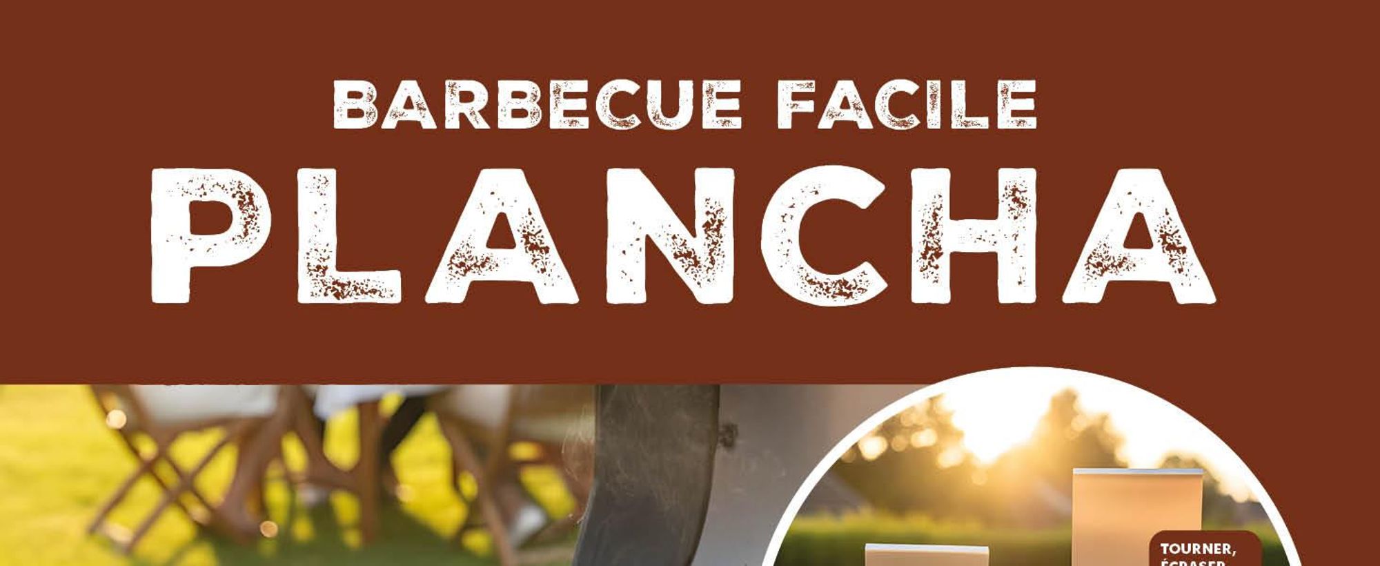 Set de plancha pour barbecue