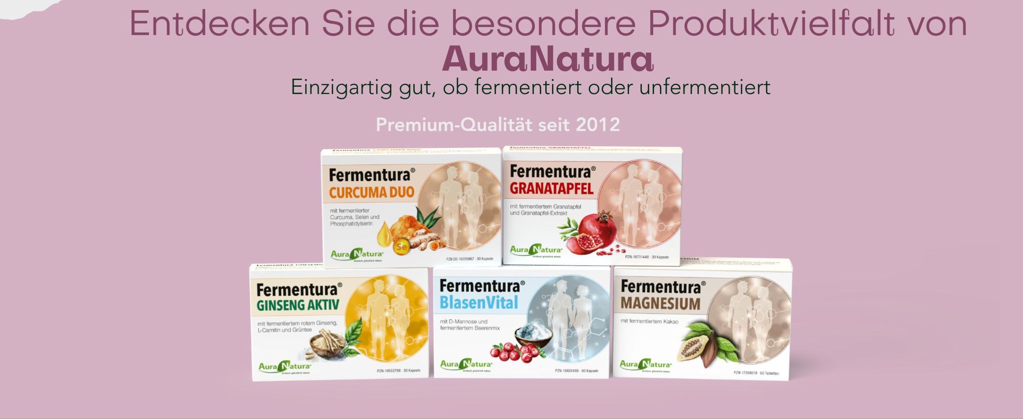 Auranatura Fermentura Sehkraft Kapseln 60 St