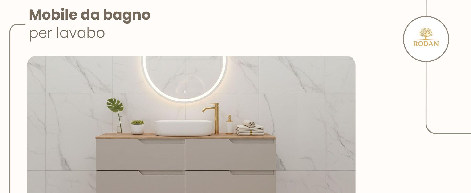 RODAN, mobile bagno, mobile sotto lavabo, mobile bagno moderno, mobili per il bagno