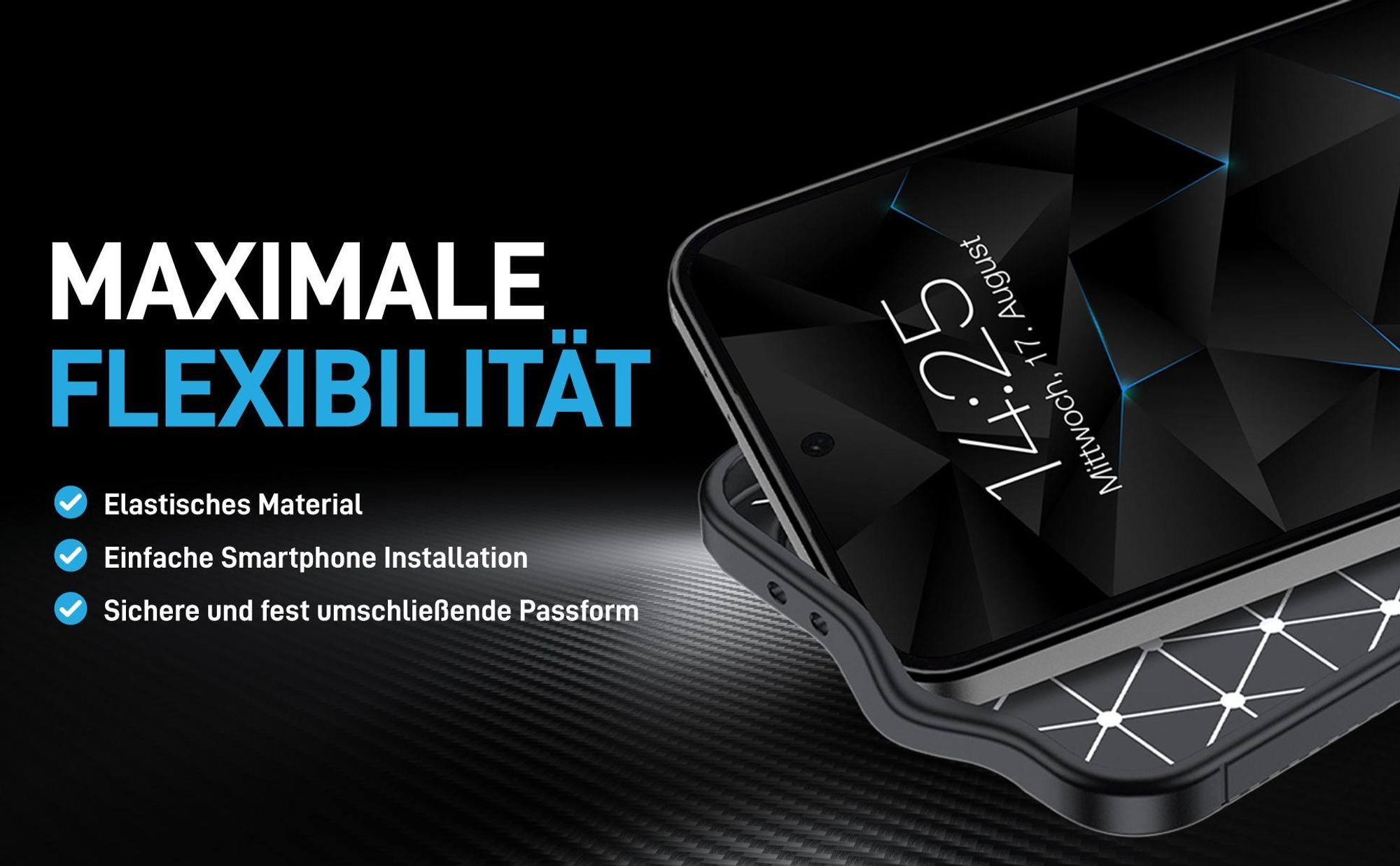 Flexbiles Smartphone Cover für Samsung Galaxy A56 5G mit perfekter Passform