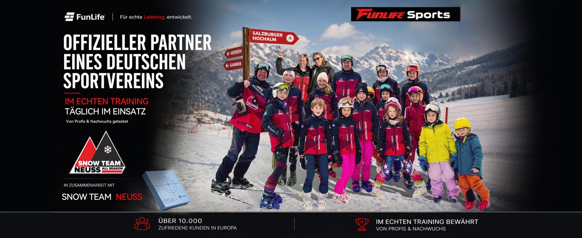 FunLife F3 klappbares Laufband für Zuhause – extra leise mit bürstenlosem Motor, 7 % Steigung, bis 120 kg, gelenkschonend, sicher & platzsparend, Blue