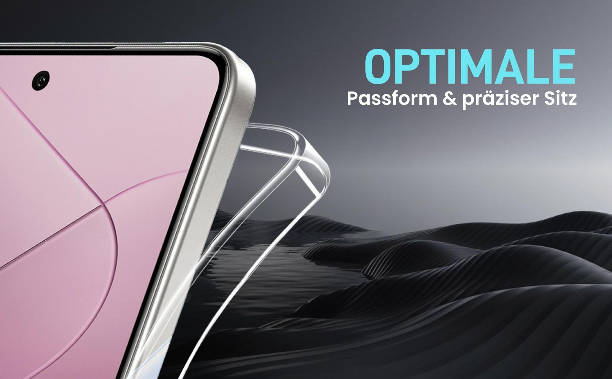 Leichte und elastische Schutzhülle für Xiaomi Redmi Note 14 Pro mit angenehmer Oberfläche