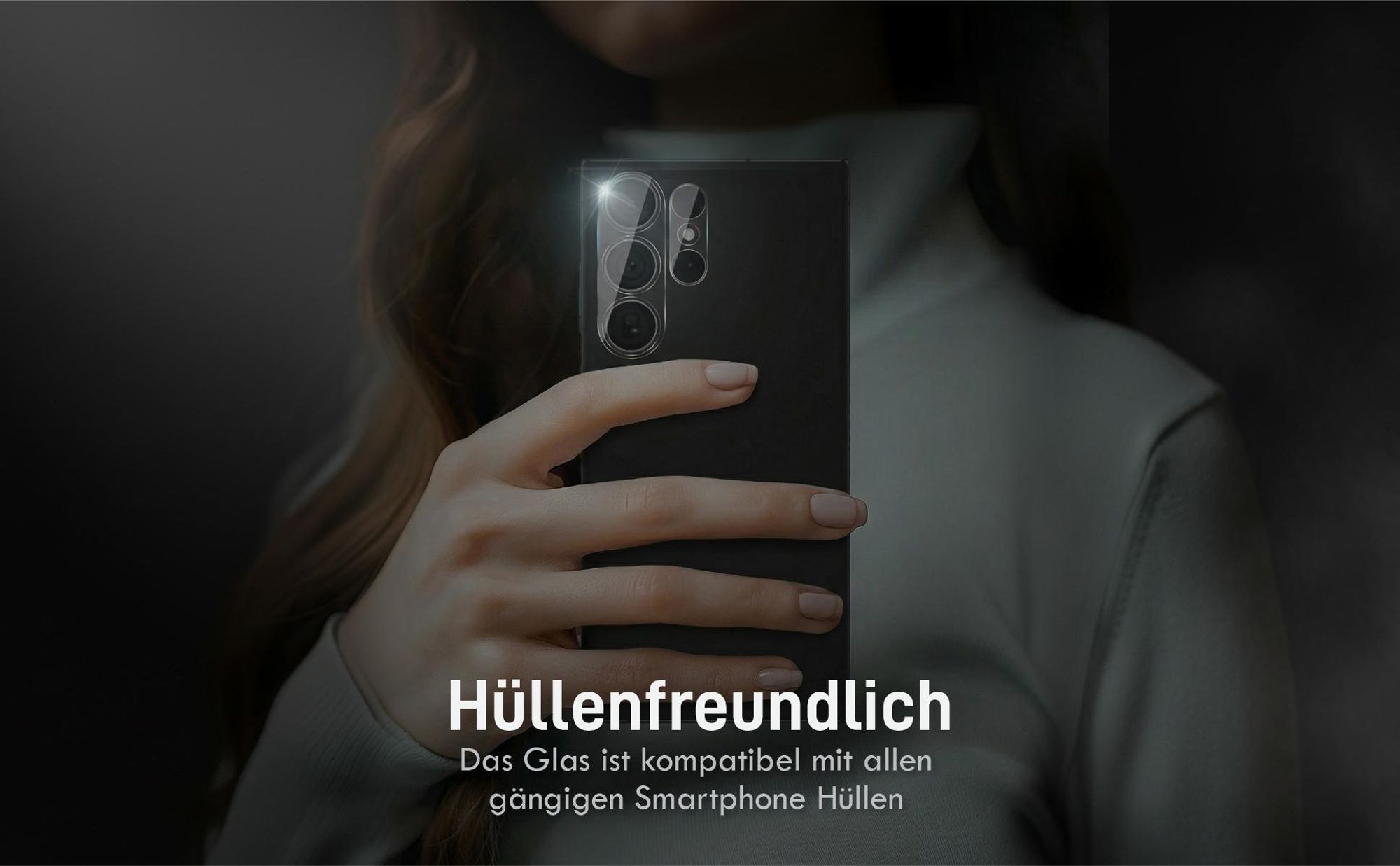 4x 9H Schutzglas (2x Kamera + 2x Display) Samsung Galaxy S26 Ultra in passgenauem Design