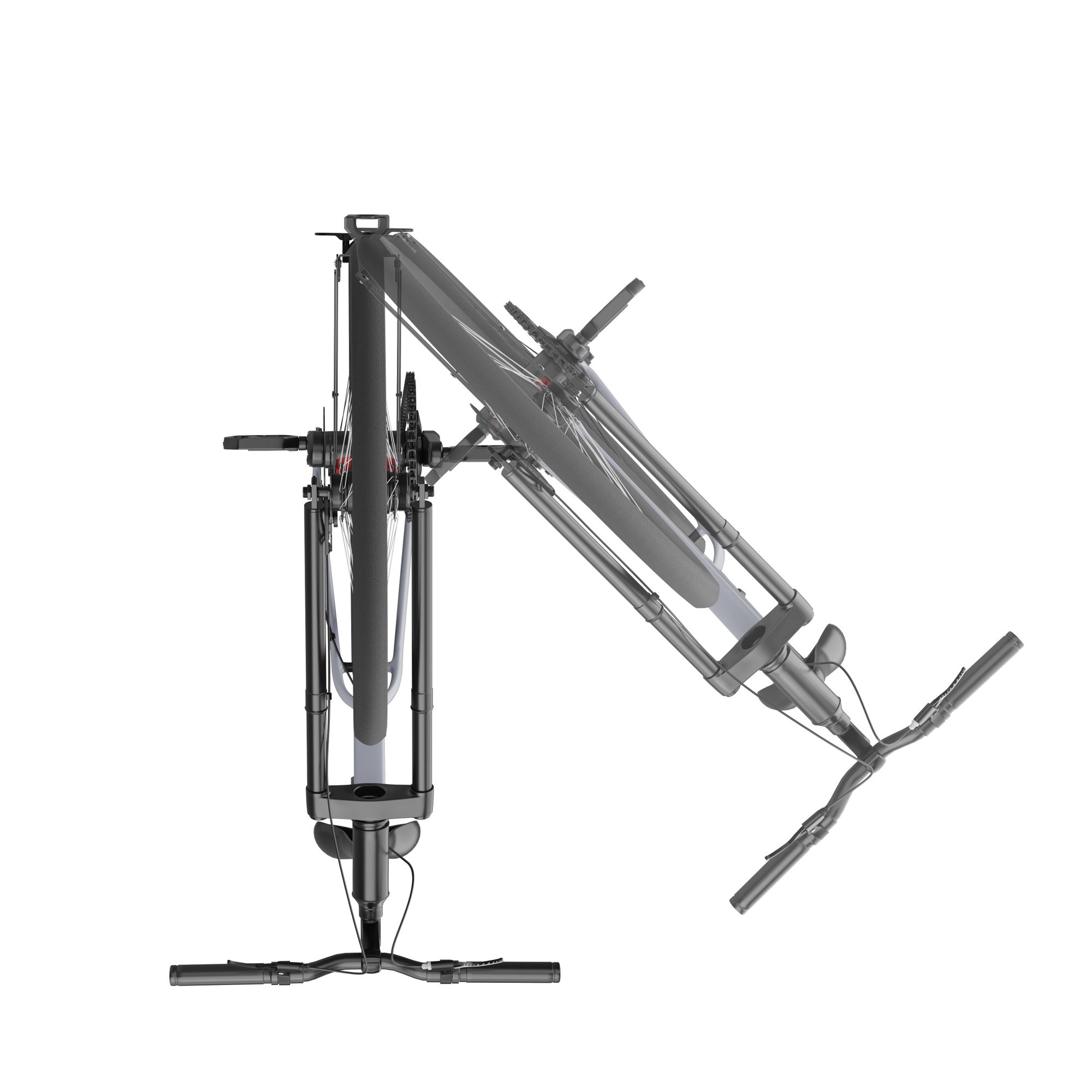 4-fach Fahrradständer, Wandhalterung Tragkraft 35 kg