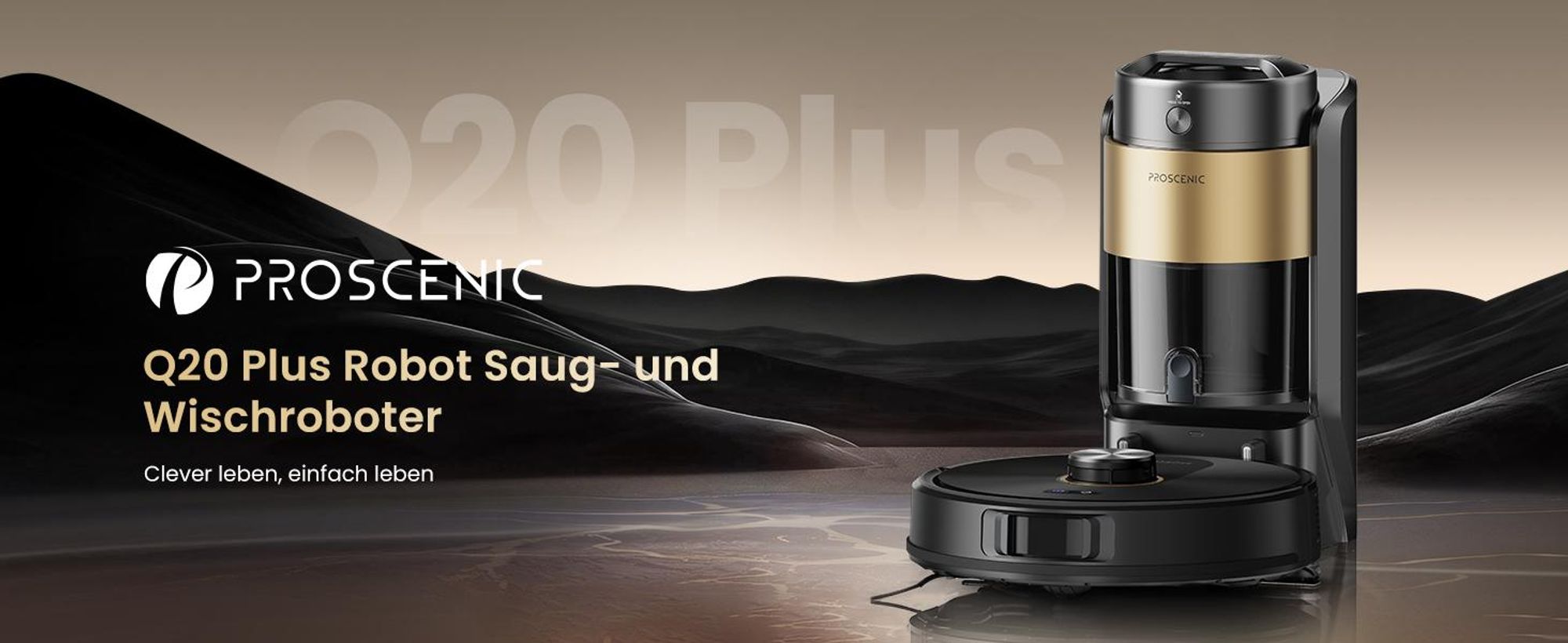 Proscenic Q020 Plus – Intelligente Reinigung, müheloser Komfort