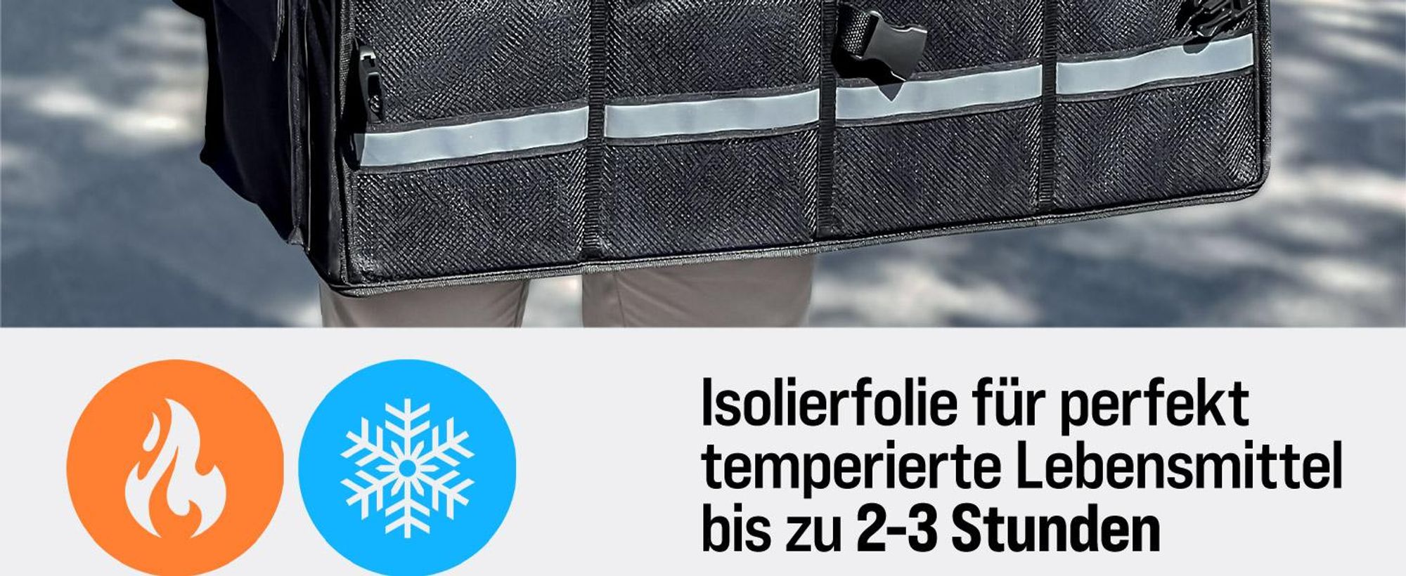 MONZANA® Kofferraum Organizer Deckel 68L Isolierfolie Trennwände Wasserdicht Faltbar MDF Wände Rutschfest Kofferraumtasche Kofferraumbox Auto Schwarz