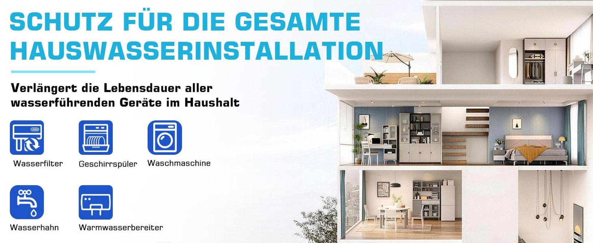8T/h Rückspülfilter Selbstreinigung Spin Down Sedimentfilter mit Schabelement Hauswasserfilter Wasserfilter Vorfilter für Hausanschluss Hauswasserwerk