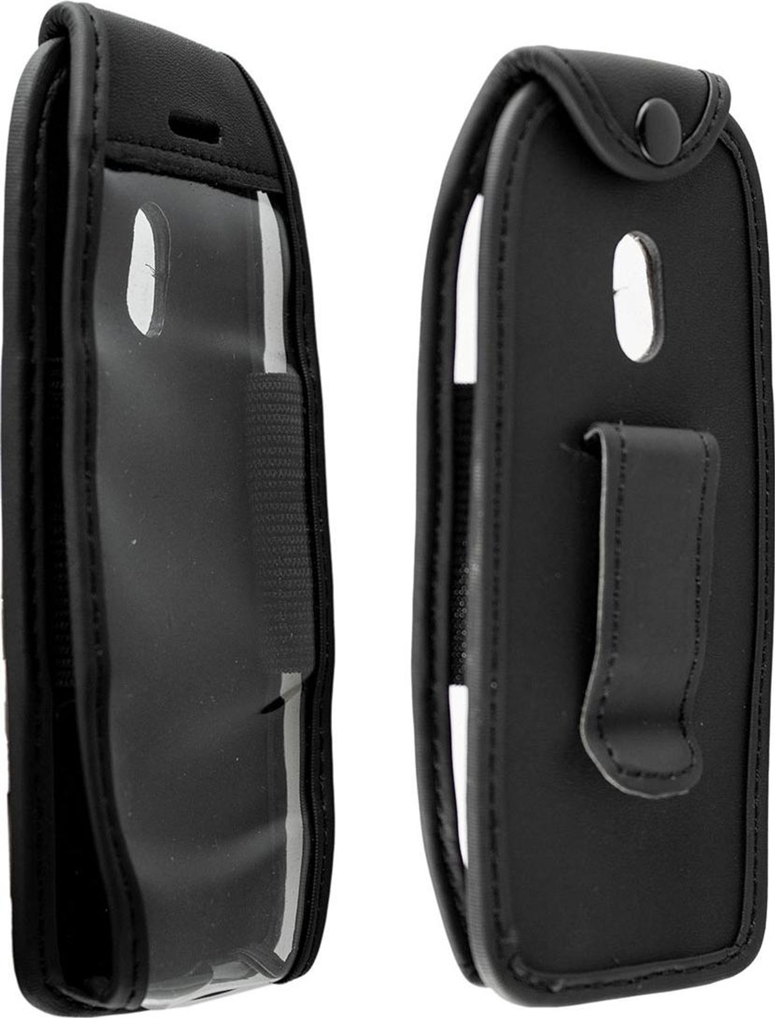 caseroxx Ledertasche mit Gürtelclip kompatibel mit Nokia 6310 (2021) aus Echtleder, Tasche mit Gürtelclip und Sichtfenster  Bild 2