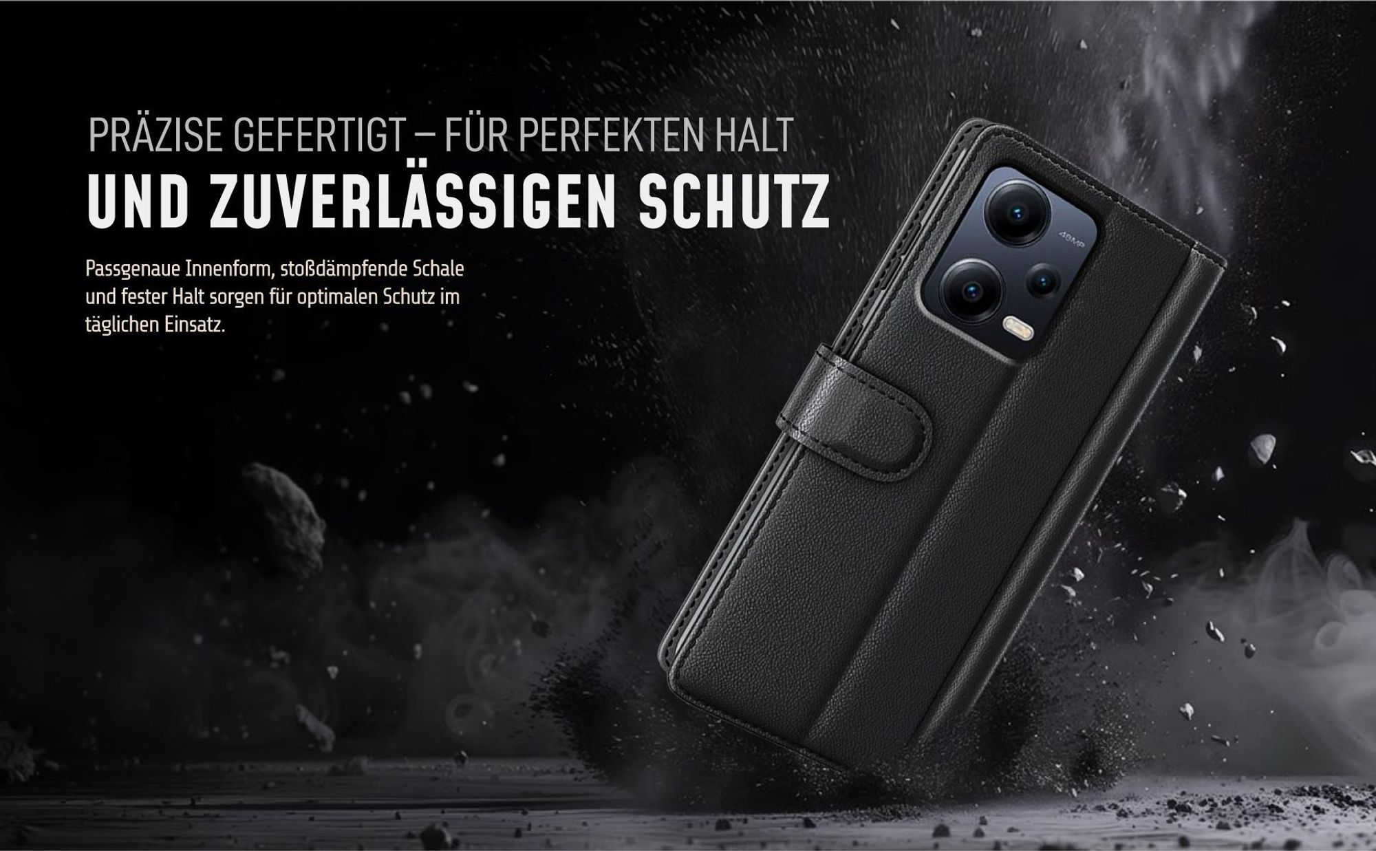 Handycase für Xiaomi Redmi Note 12 Pro 5G mit 360 Grad Schutz