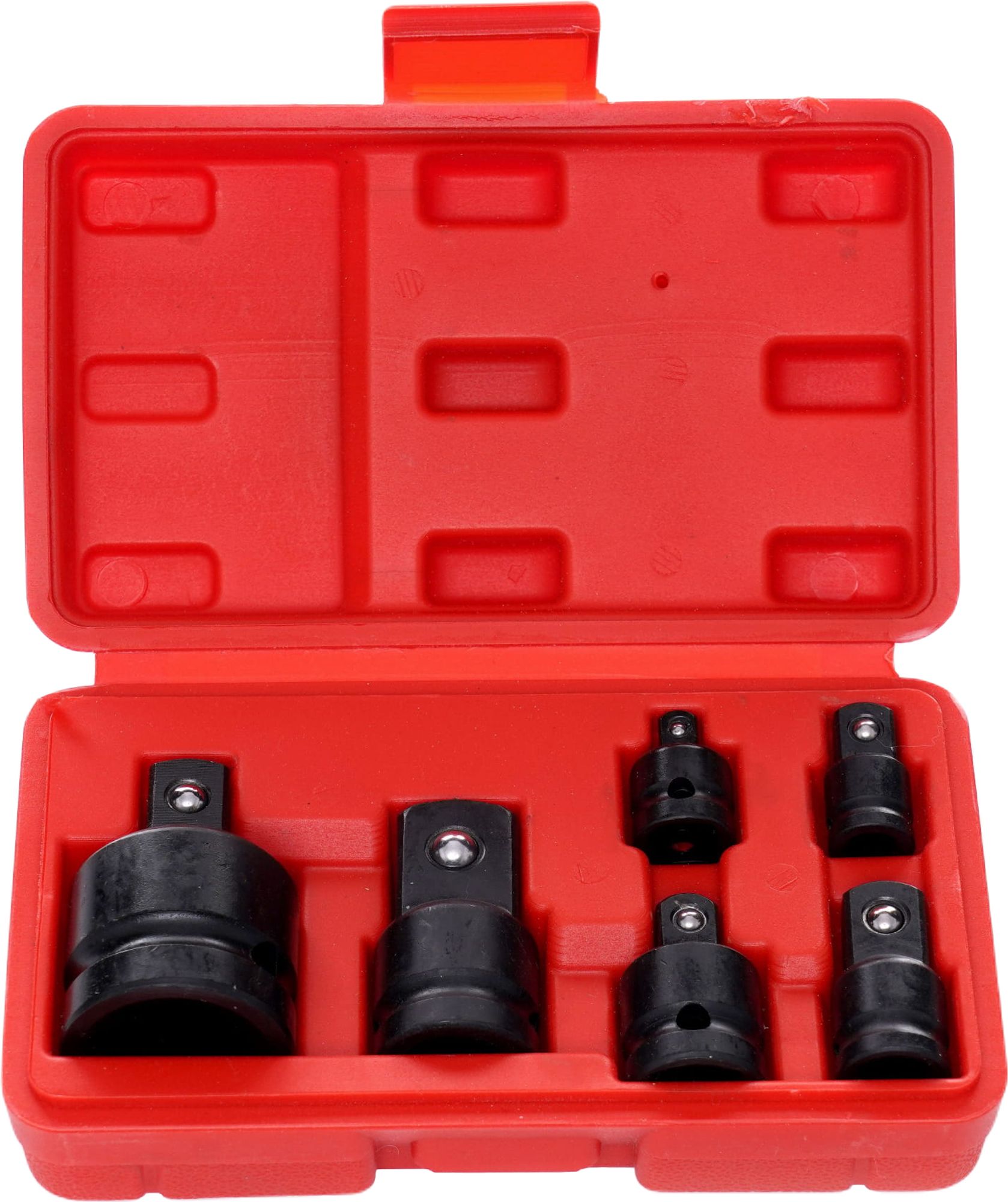 KRAFT&DELE | Schlagfester Adapter-Satz, 6-teilig, Reduzieradapter für Schlagschrauber, Stecknuss Adapter Set, Schlagadapter-Satz