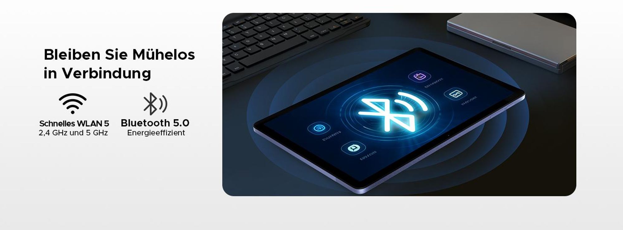 AORLYM P11 PRO 48(8+40)GB+128GB, Tablet 11 Zoll, Android 16, 8800mAh, mit Tastatur/Maus/Stift/Hülle usw, 5G WiFi, Gemini AI, 3.5mm Kopfhöreranschluss