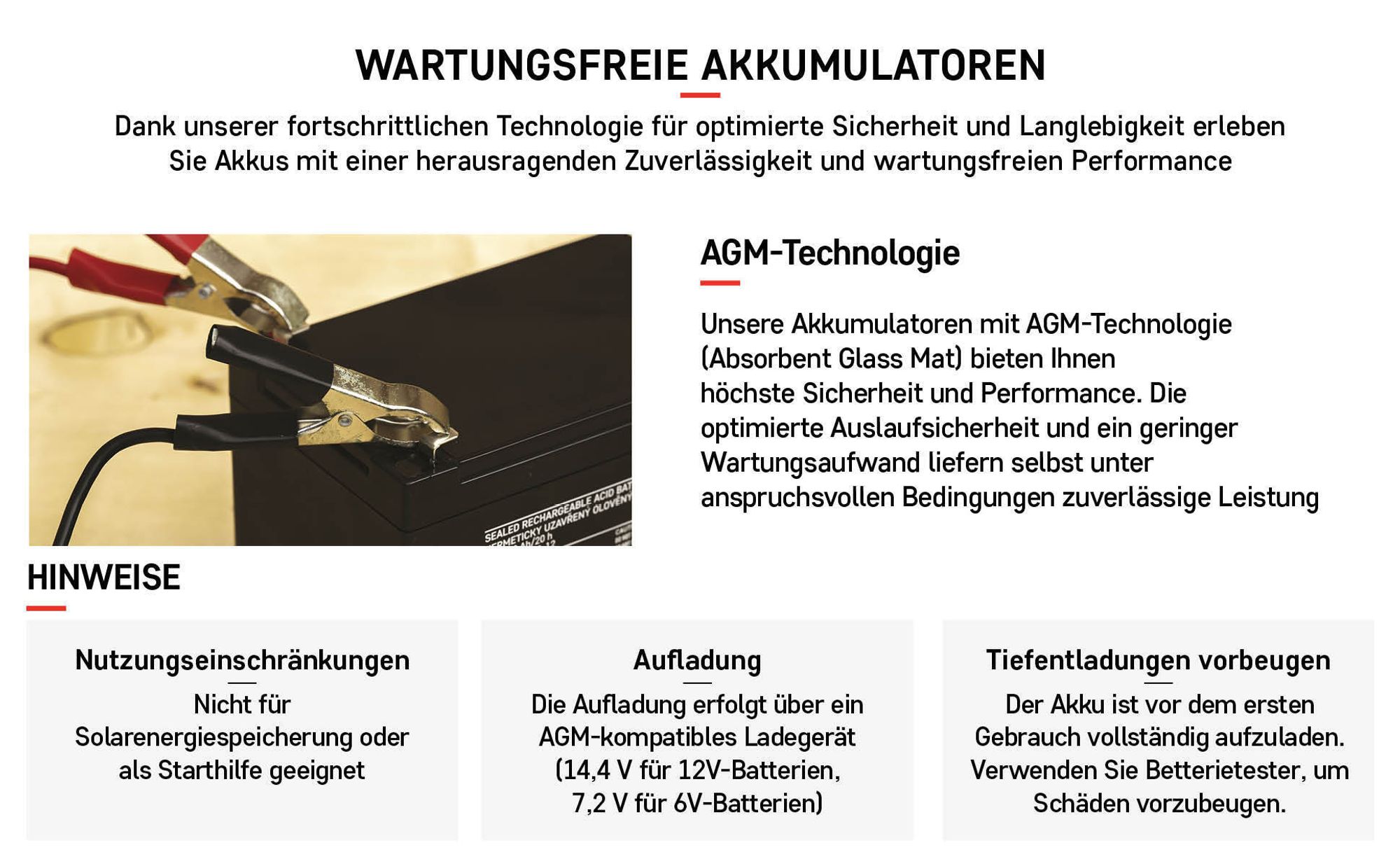 EMOS Wartungsfreier Bleiakku 12V, 7 Ah, Faston 4,7 mm, Bleiakkumulator für Gefahrmeldeanlagen, Alarmsysteme, USV, Aufzüge, B9691