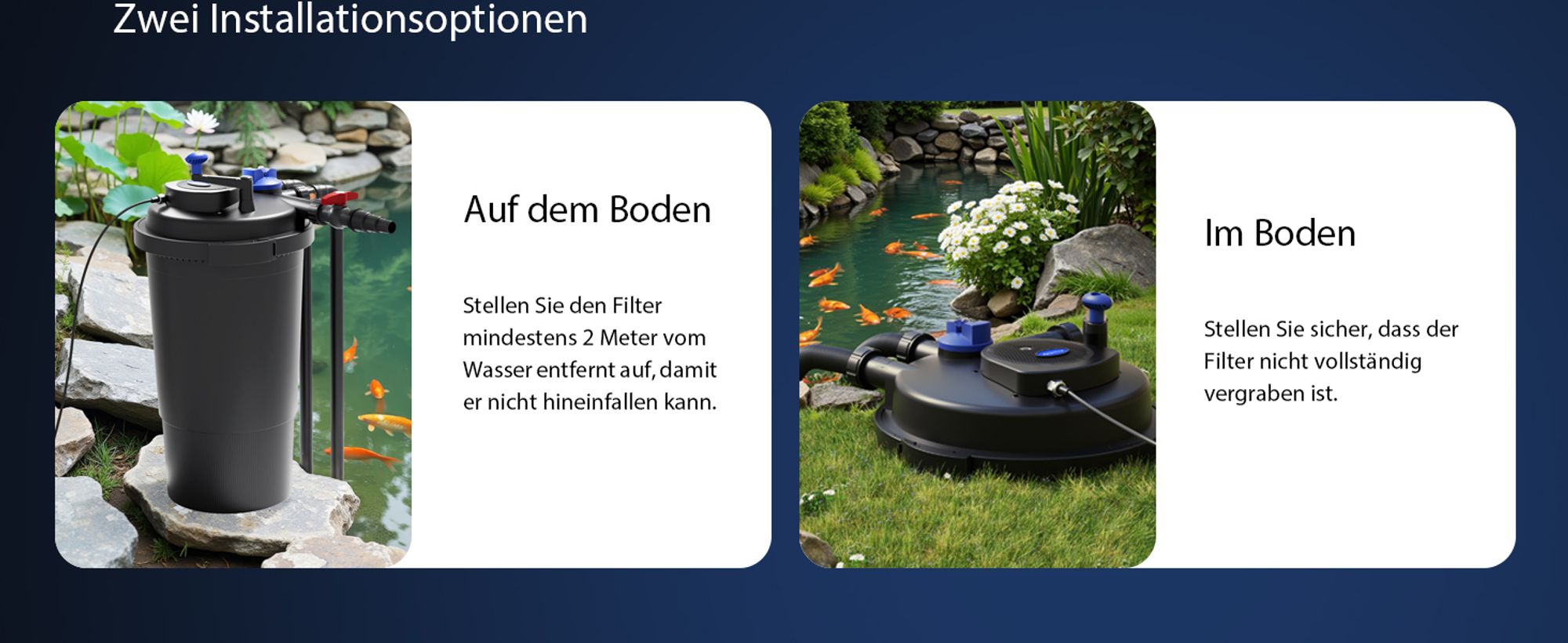 SunSun CPF-15000 Druckteichfilter 10.000 l/h / 18 W UVC Einheit, Teichdruckfilter für Teiche bis 30.000 Liter, Teichklärer, Filteranlage