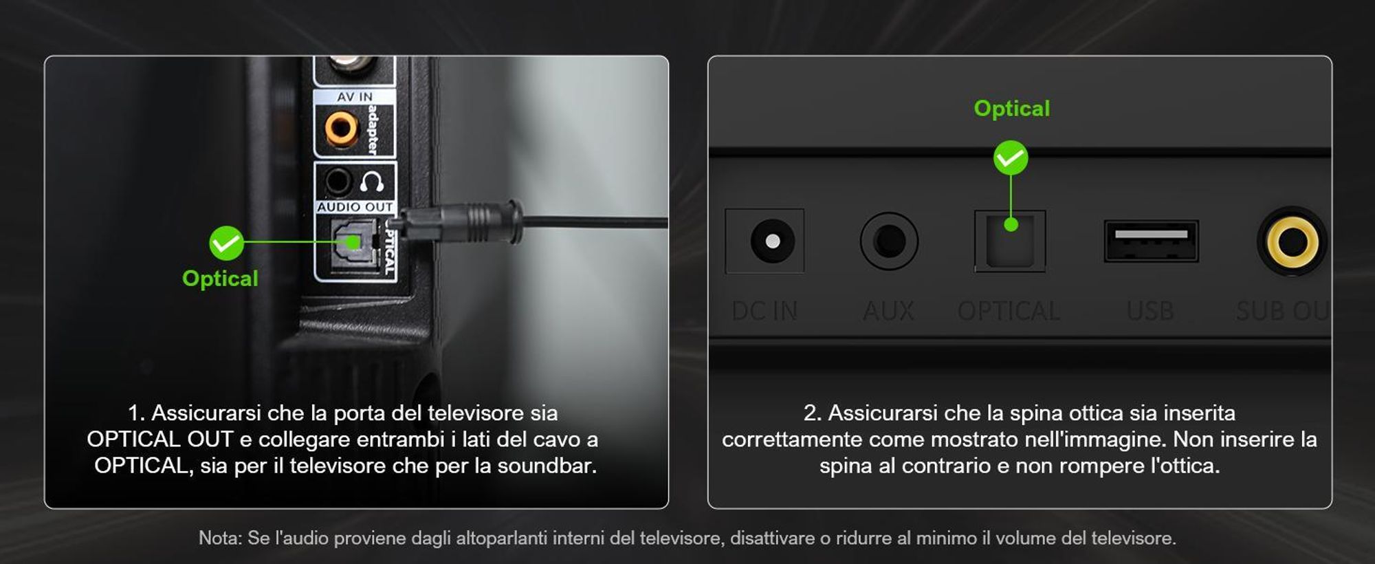 ULTIMEA Soundbar a 2.1 canali per TV con bassi regolabili, controllo tramite app, soundbar all-in-one, altoparlante TV Bluetooth 5.4, Poseidon M20