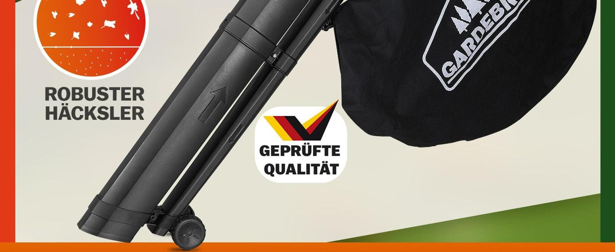 GARDEBRUK® Laubsauger 3in1 3000W