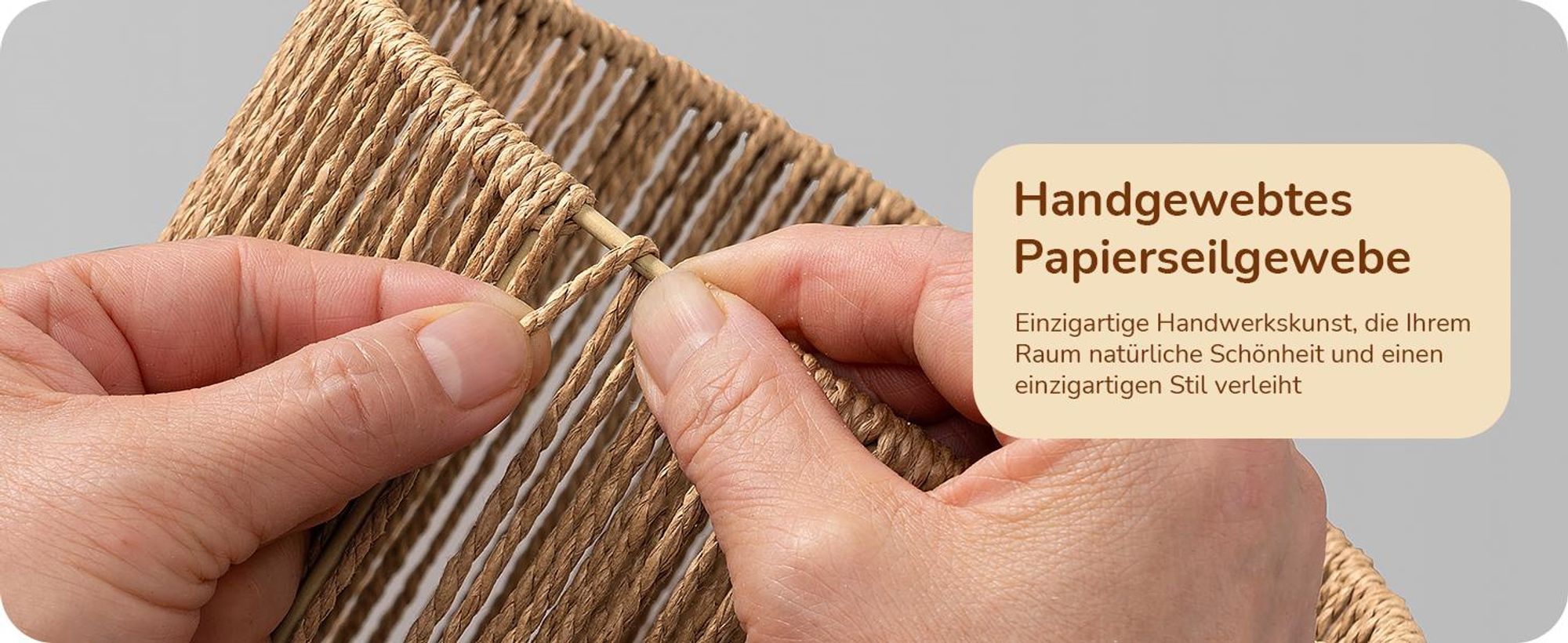 EDISHINE LED Nachttischlampe, Tischlampe mit Glühbirne, Boho Tischleucht warmweiß