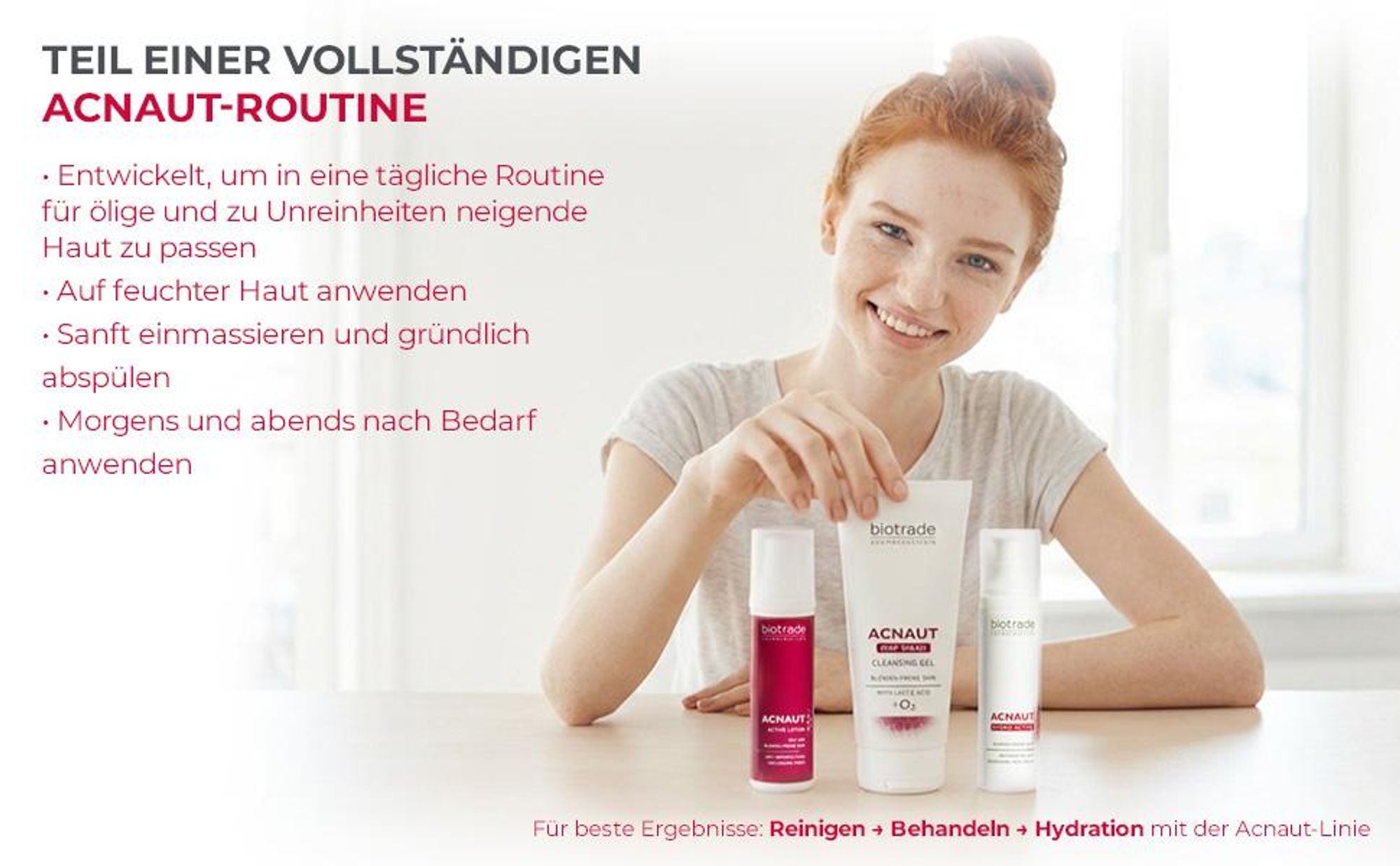 Reinigungsgel für problematische Haut Acnaut Oxy Wash 200ml
