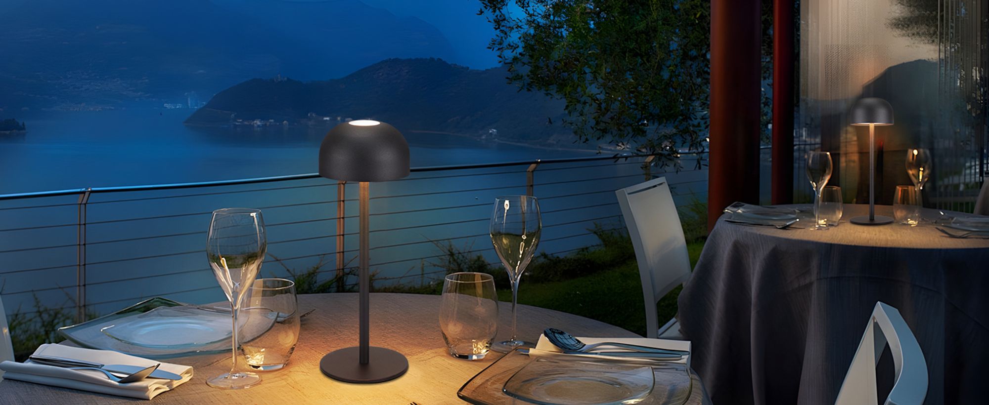 ZMH 2ER nachttischlampe Touch Dimmbar Akku Tischlampe Schwarz Kabellos LED Tischleuchte USB Aufladbar mit 3 Farbtemperaturen Höhenverstellbar