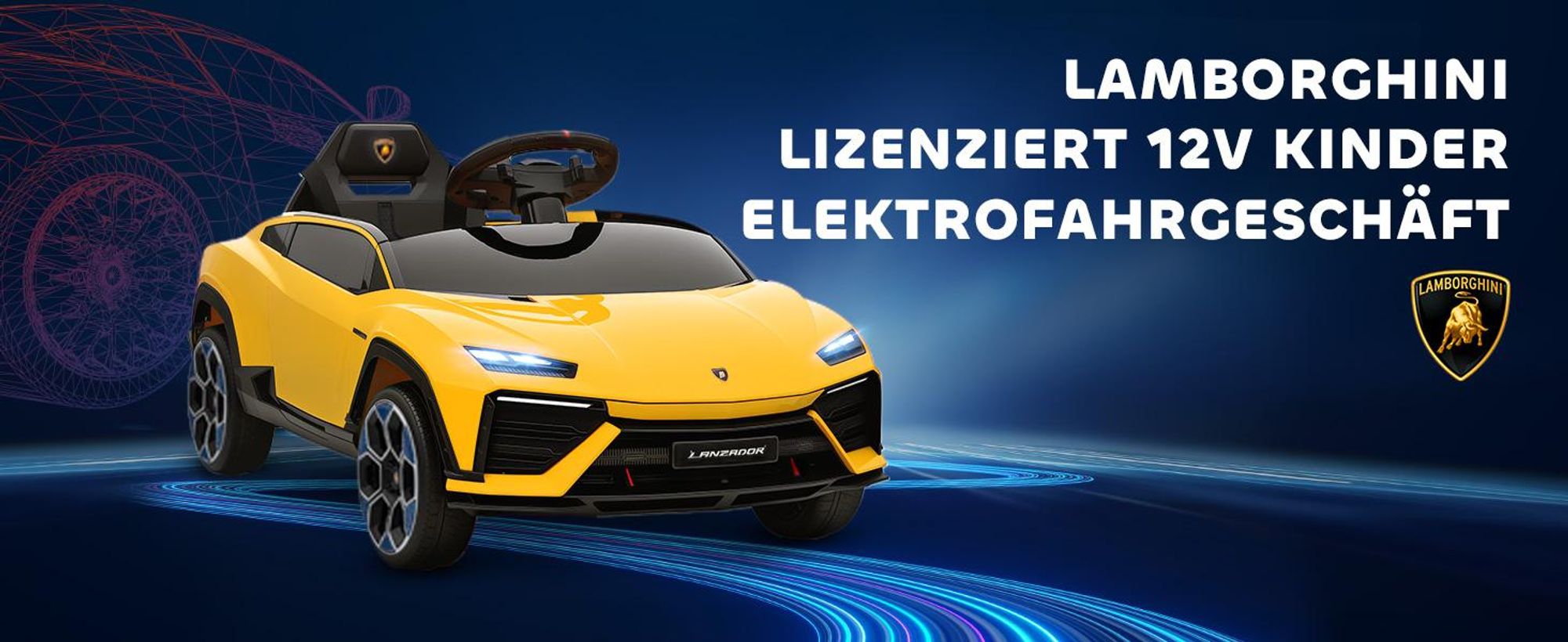 AIYAPLAY Kinder Elektroauto 12V Kinderauto mit 2,4 GHz Fernbedienung, 2 Motor
