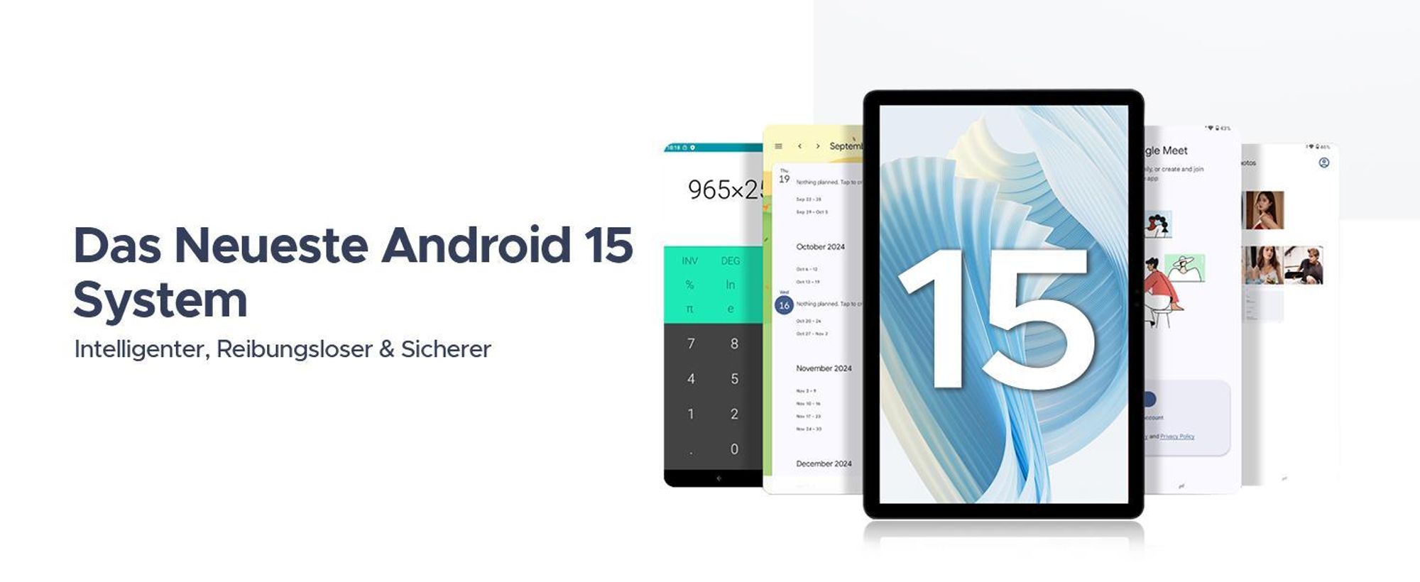 DOOGEE U10 - Tablet Android 15, 10,1 Zoll, 9GB(4+5)RAM+128GB (bis 1TB erweiterbar), WiFi 6