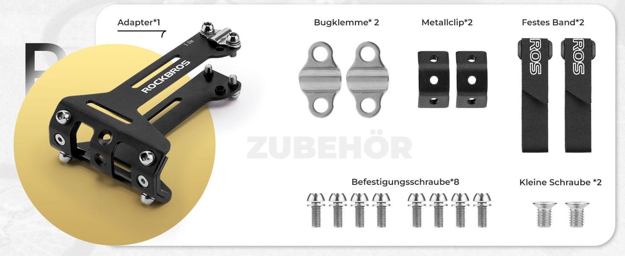 ROCKBROS Fahrrad Flaschenhalter Adapter Für 2 Wasserflaschen Aluminium Einstellbar Schwarz