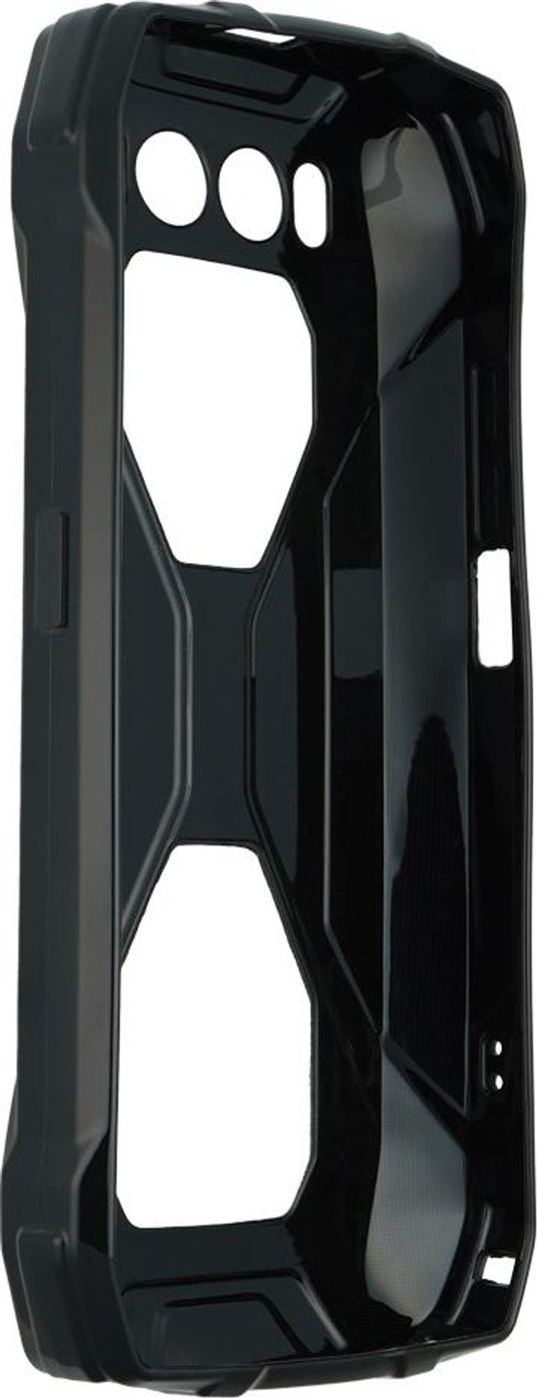 caseroxx Schutz-Hülle TPU-Hülle kompatibel mit Blackview BV7300, Gummi Handy Tasche schwarz  Bild 2
